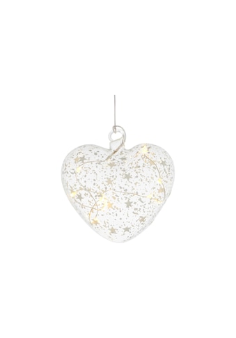 Weihnachtsbaumkugel »LED Weihnachtskugel Romantic Herz«