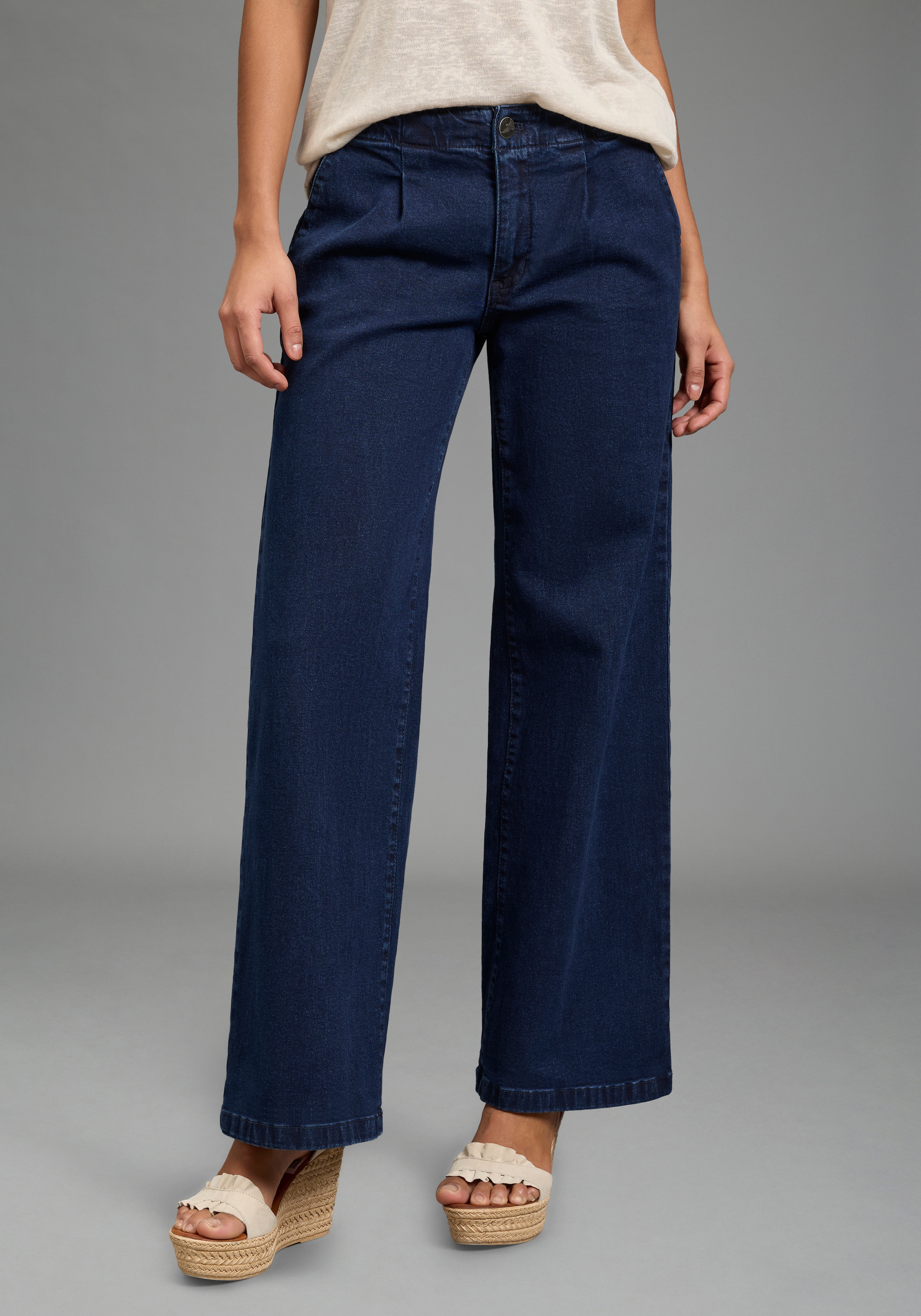 Image of Arizona Weite Jeans weite Beinweite, normale Leibhöhe, bequeme Passform