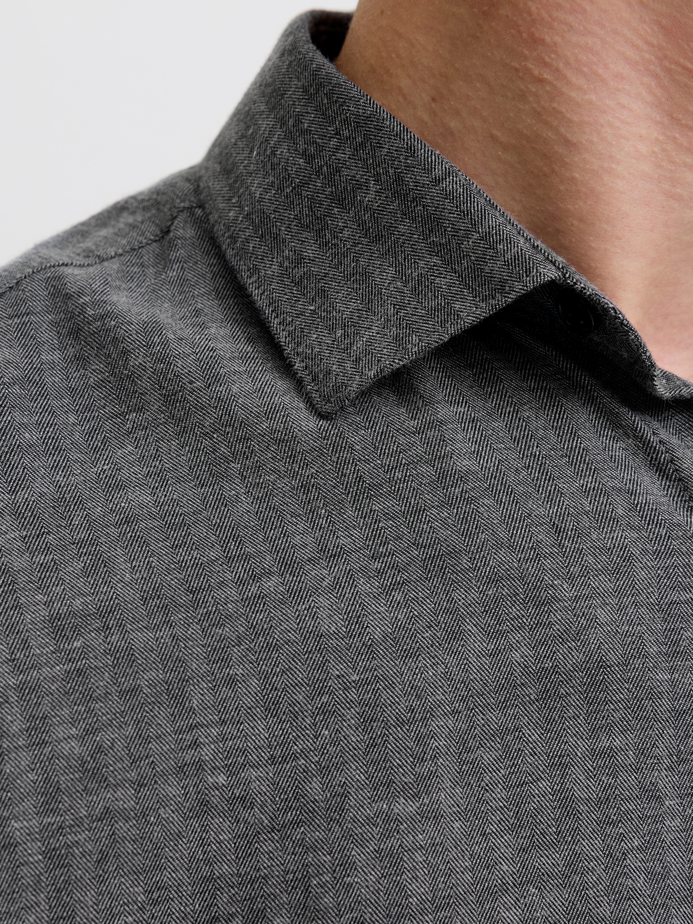 Jack & Jones Langarmhemd »JPRBLAPARKER MELANGE L/S SHIRT BF«