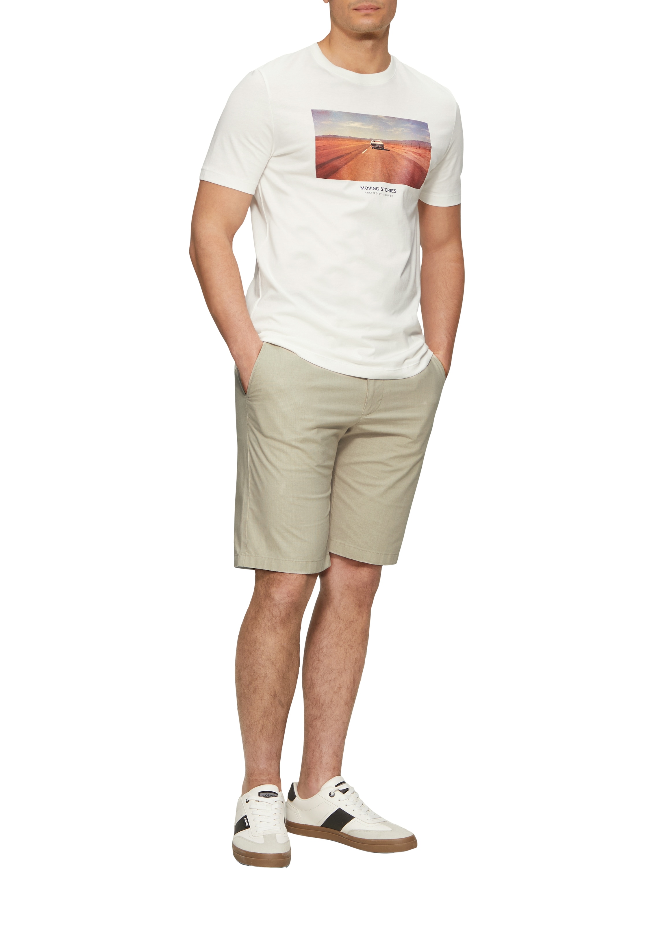 s.Oliver Bermudas, Sommerhose mit Taschen