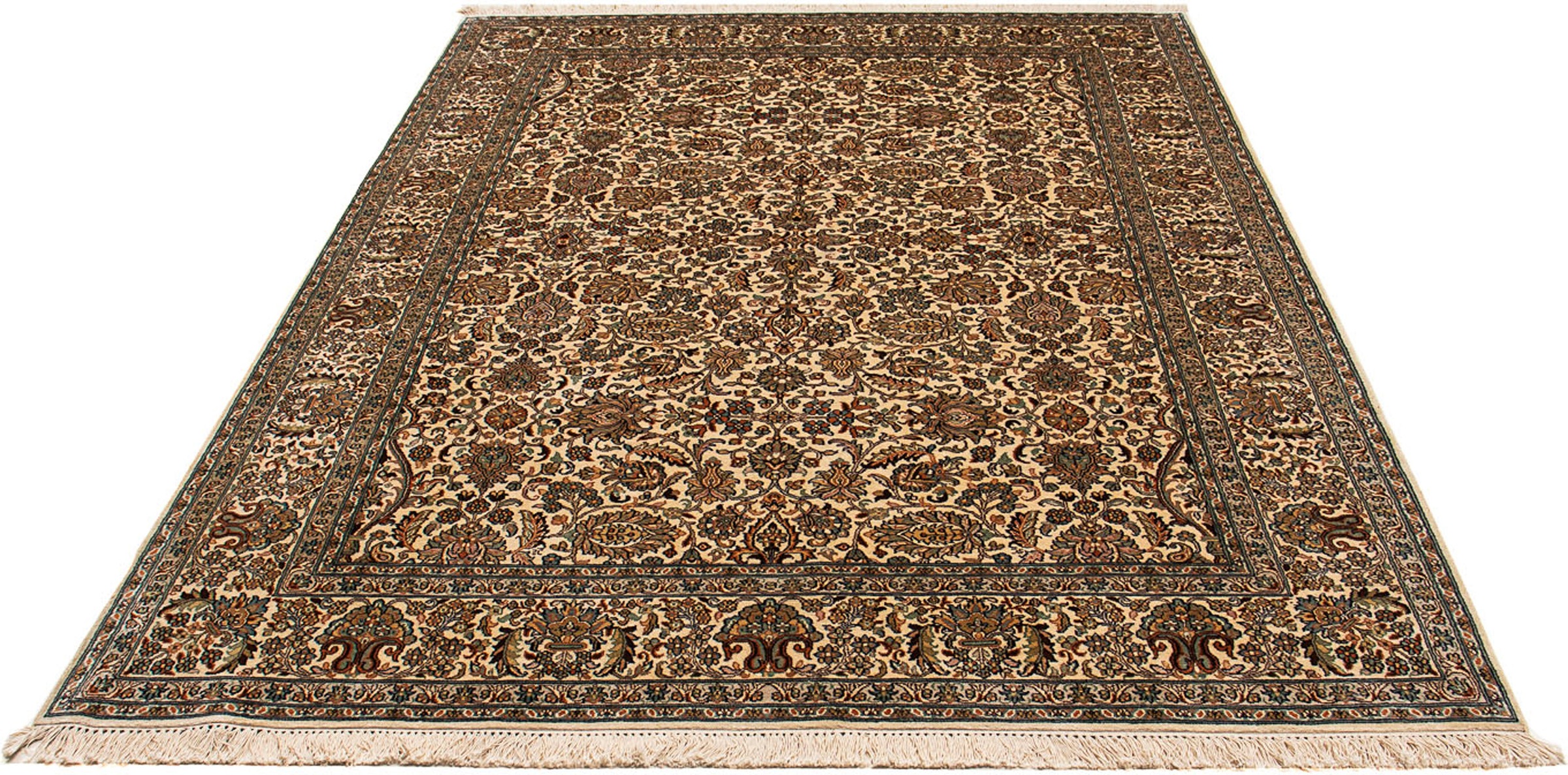 Image of morgenland Orientteppich »Perser - Classic - 221 x 157 cm - mehrfarbig«, rechteckig, 10 mm Höhe, Wohnzimmer, Handgeknüpft, Einzelstück mit Zertifikat bei Ackermann Versand Schweiz