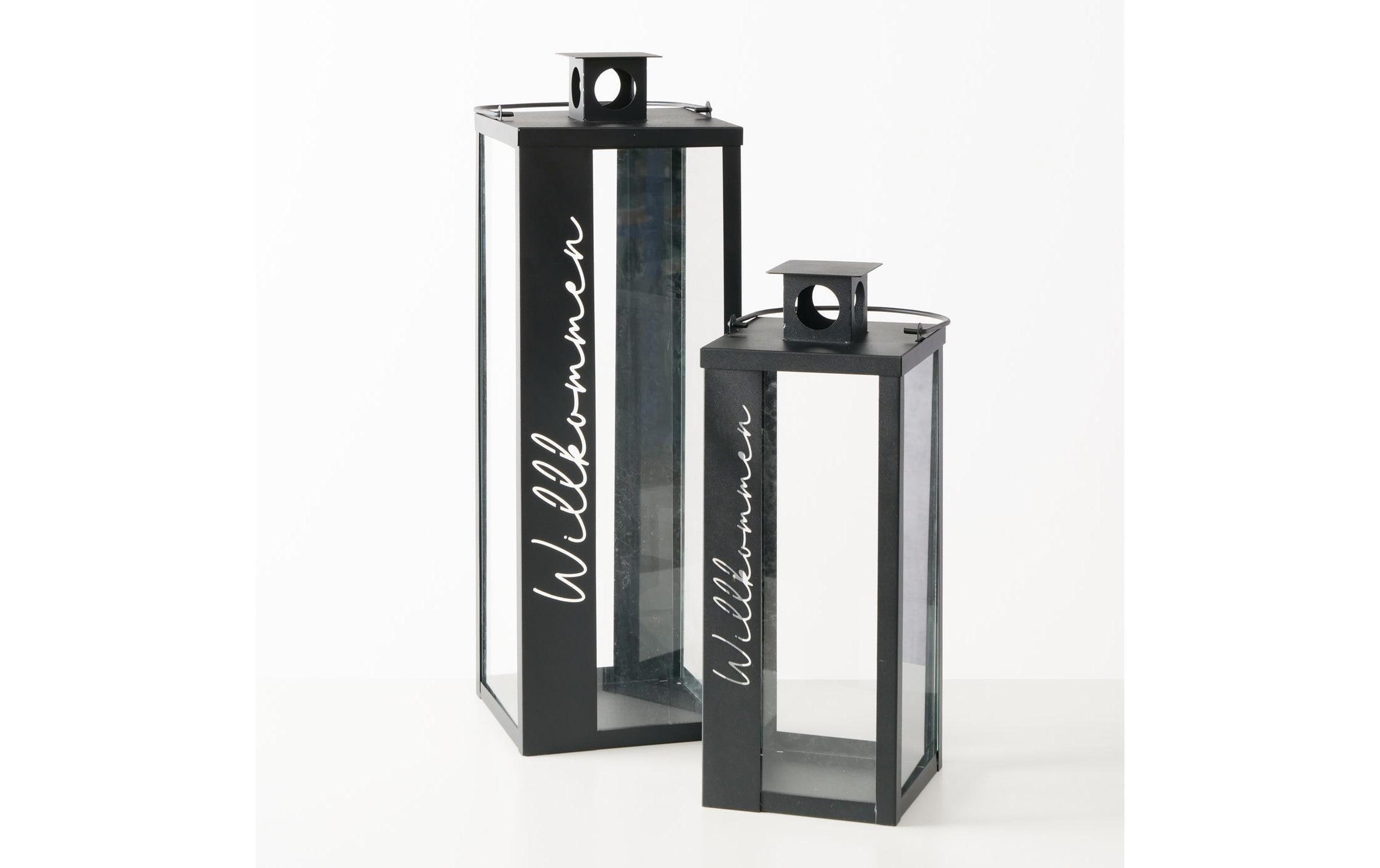 BOLTZE Kerzenlaterne »Halifax 2-teilig«