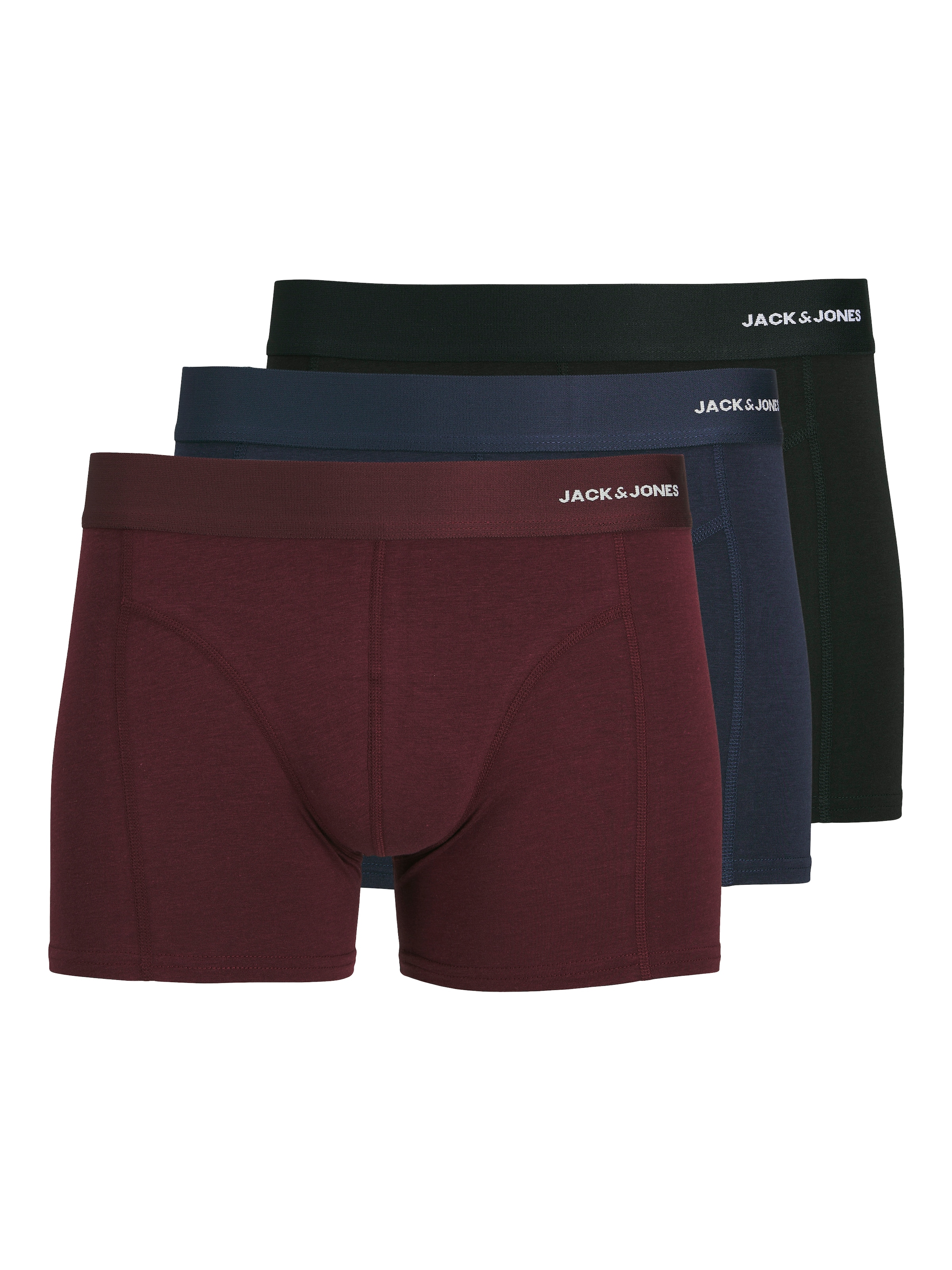 Jack & Jones Trunk »JACBASIC BAMBOO TRUNKS 3 PACK NOOS« Packung, 3 Stk.