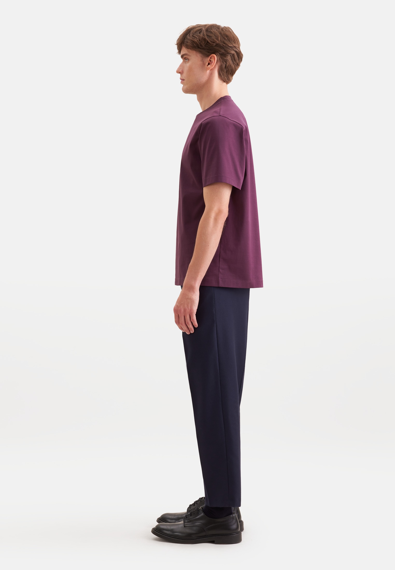 seidensticker T-shirt 1/2 col rond uni