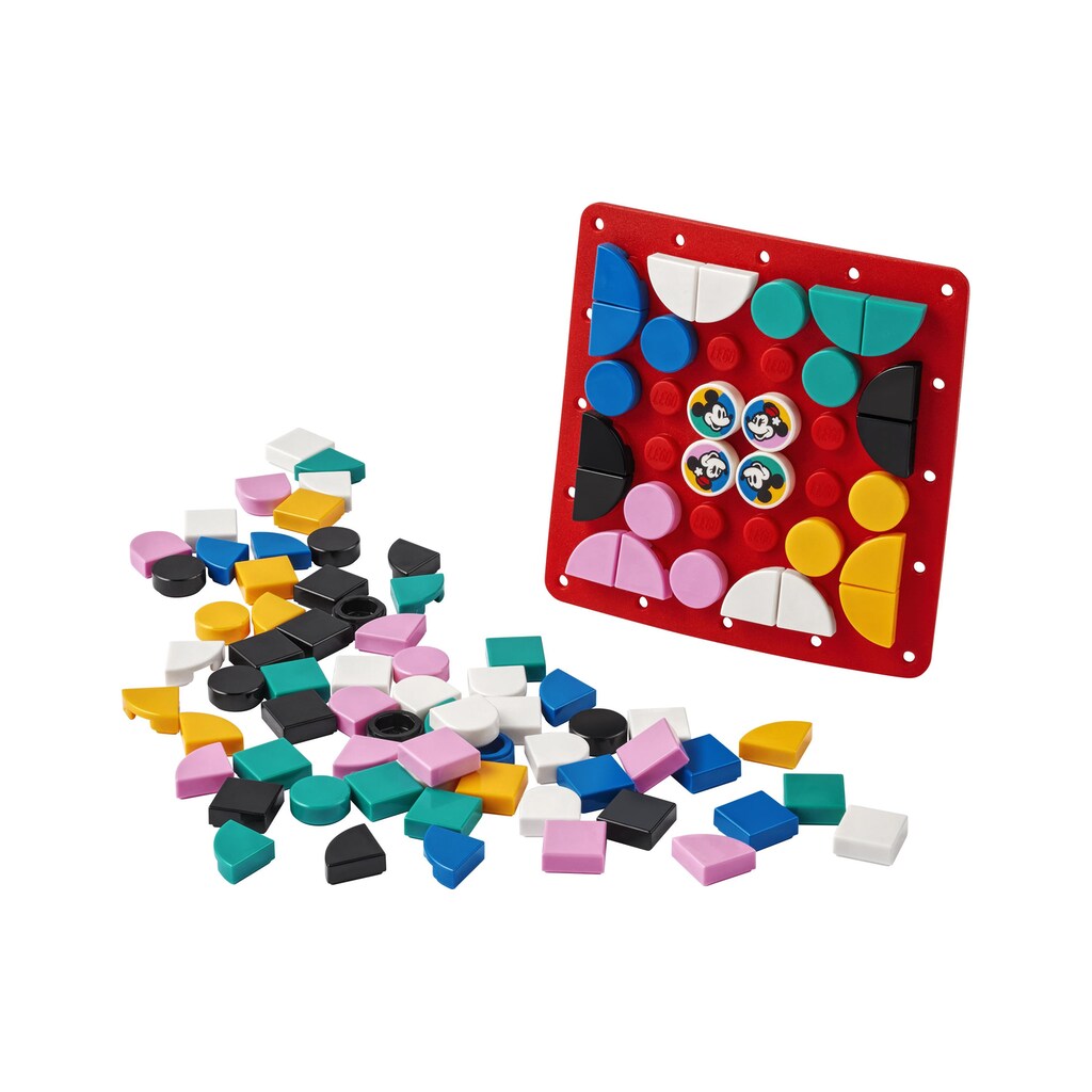 LEGO® Konstruktionsspielsteine »LEGO DOTS Micky und Minnie Kreativ«, (95 St.)