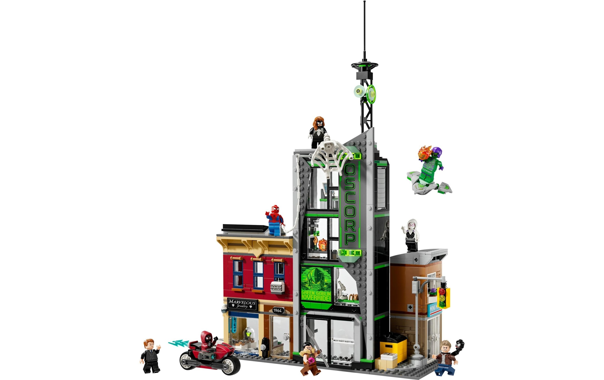 LEGO® Spielbausteine »LEGO® Marvel Spider-Man vs. Oscorp 76324«