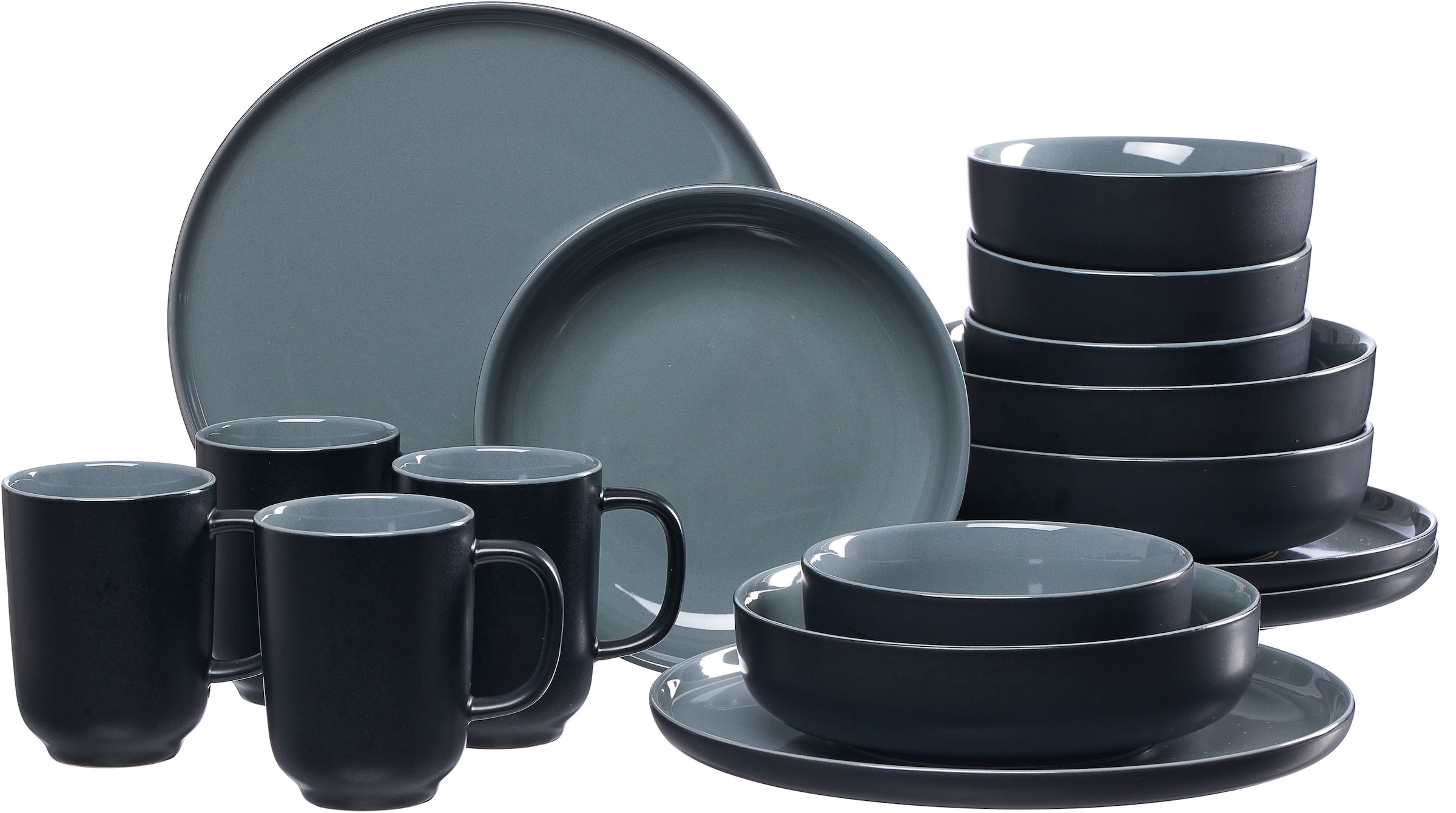 Image of Ritzenhoff & Breker Kombiservice "Geschirr-Set, Service Jasper" im Scandic Style, 16 Teile, für 4 Personen