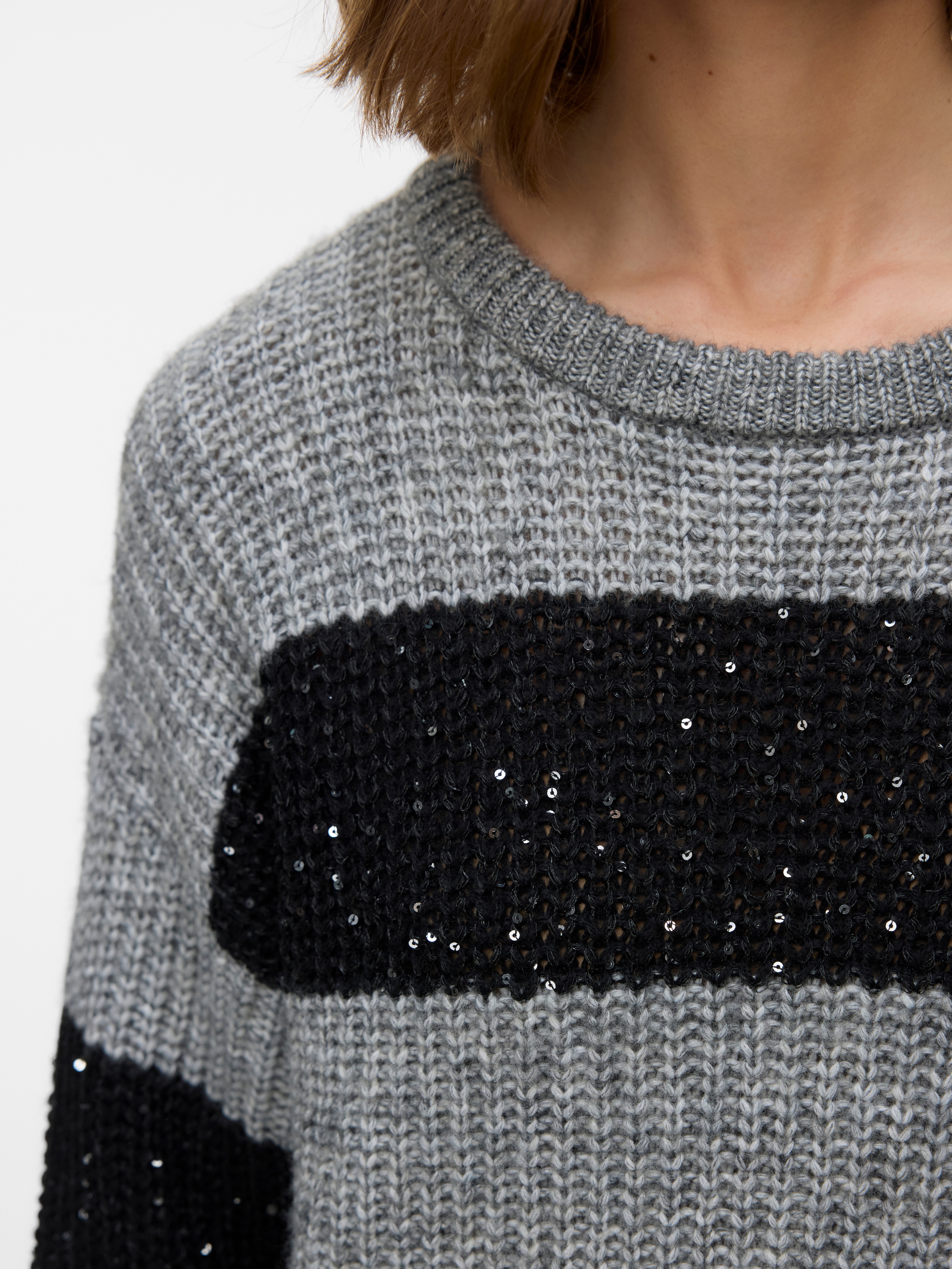 Vero Moda Pull en tricot »VMSPARKLE LS O-NECK PULLOVER«