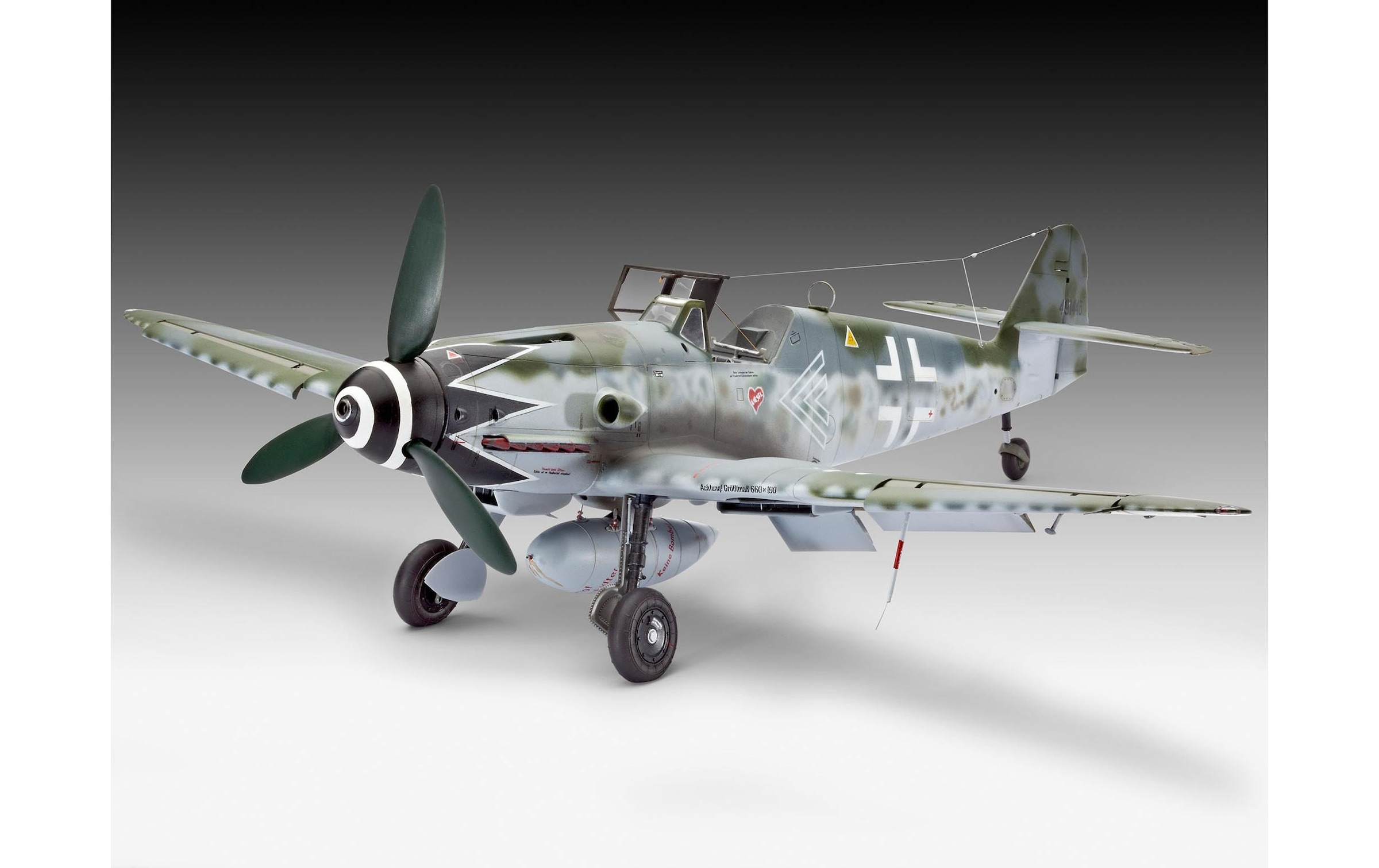 Revell® Modellbausatz »Messerschmitt Bf109G-10 Erla 1:32« 147 Stk. tlg. 1:32