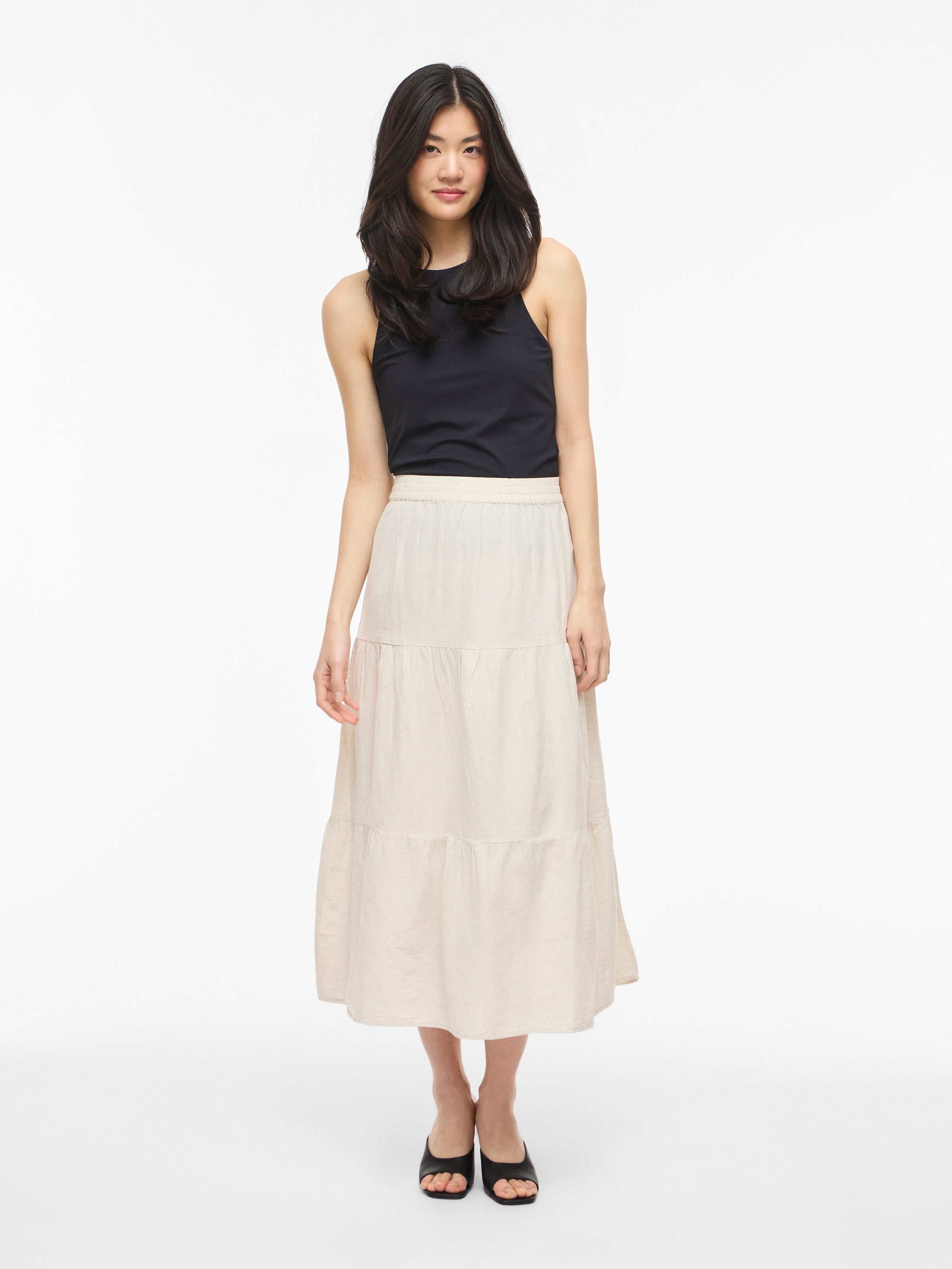 Vila Maxi jupe »VIPRISILLA HW ANKLE SKIRT - NOOS«
