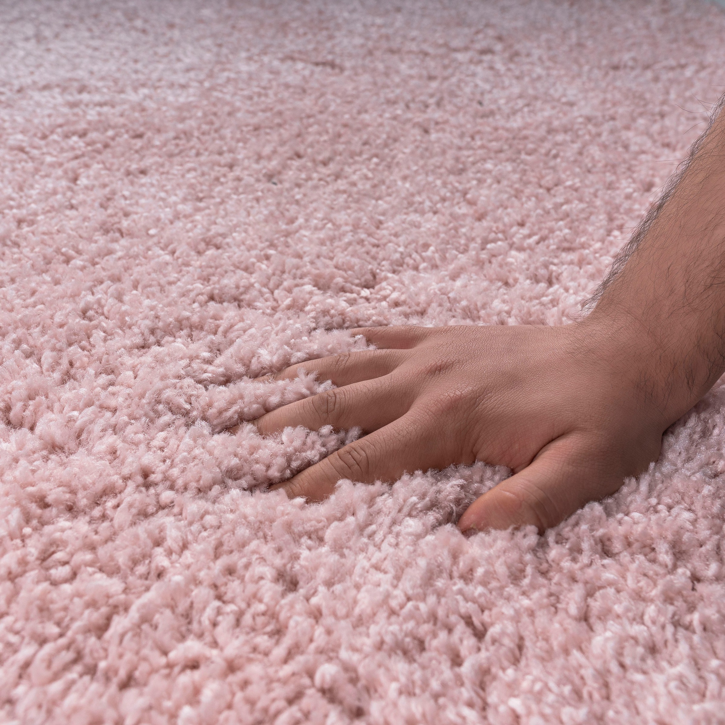 Home affaire Hochflor-Teppich »Viva«, rechteckig, 45 mm Höhe, Uni Farben, einfarbig, besonders weich und kuschelig
