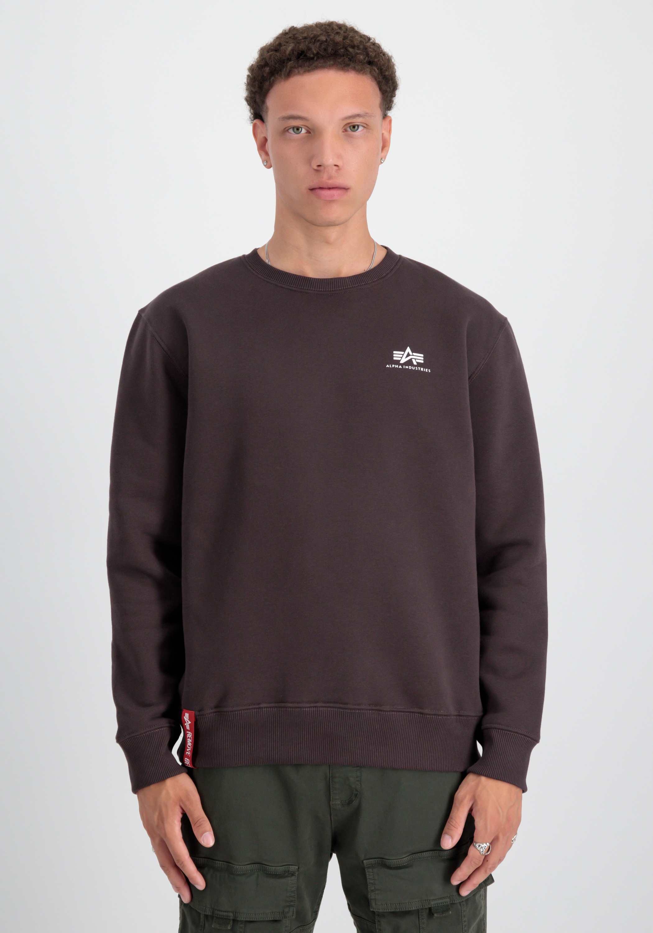 Alpha Industries Sweater »Alpha Industries Men - Sweatshirts Basic Sweater Small Logo«