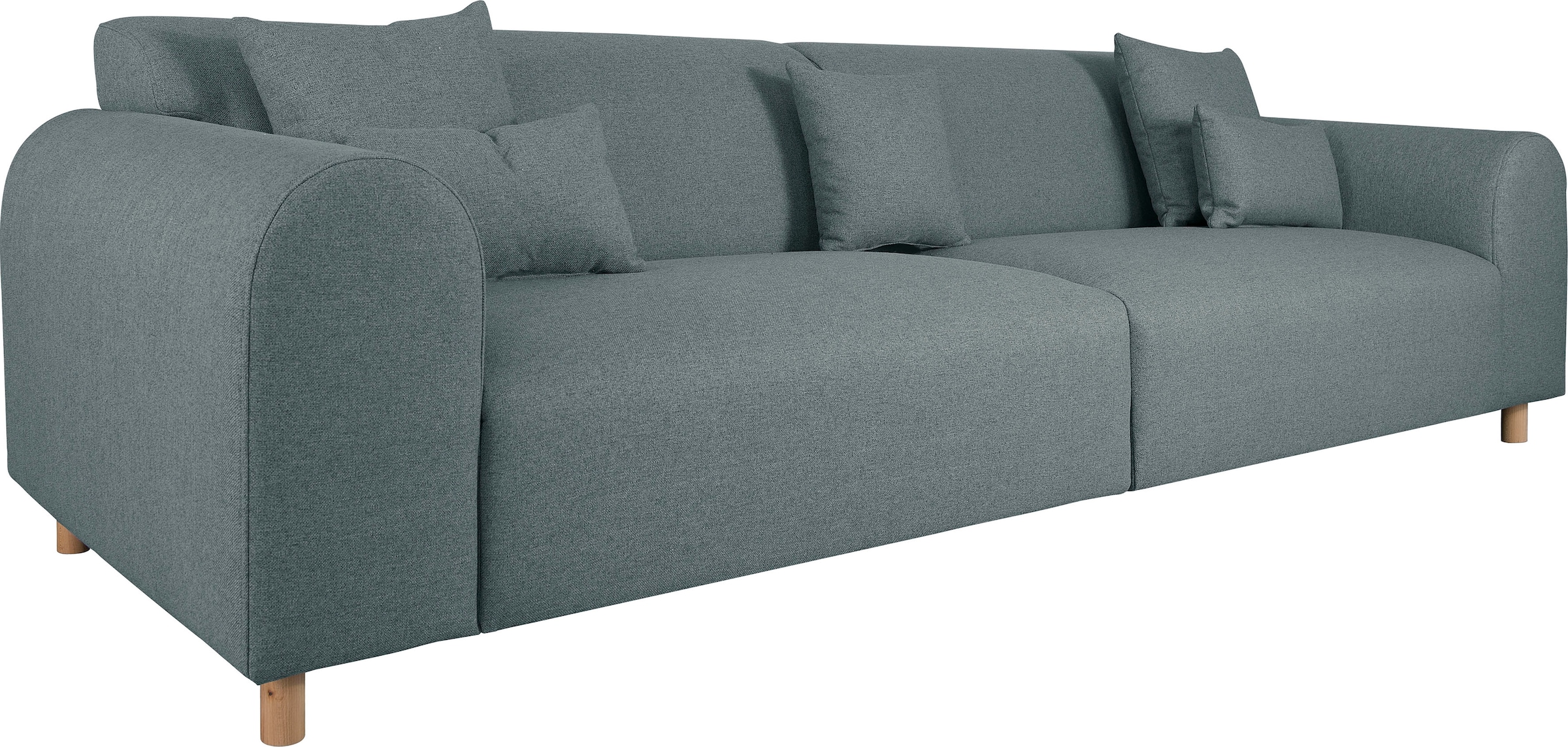Home affaire Big-Sofa »Svennis« in 2 Bezugsqualitäten, B/T/H: 314/98/83 cm