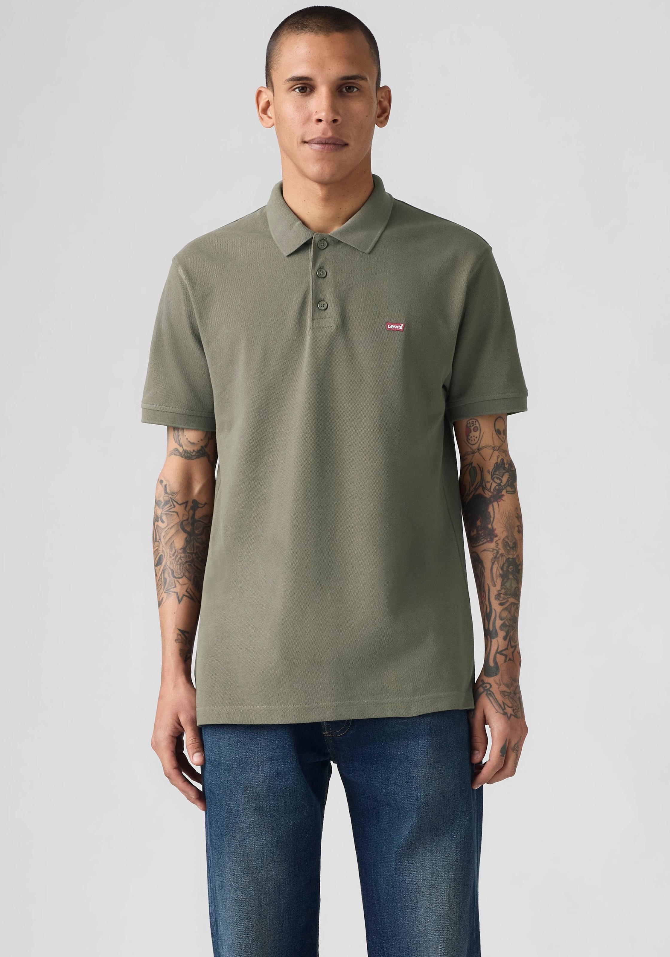 Image of Levis Poloshirt "LEVIS HM POLO CLASSIC" aus Piqué-Qualität