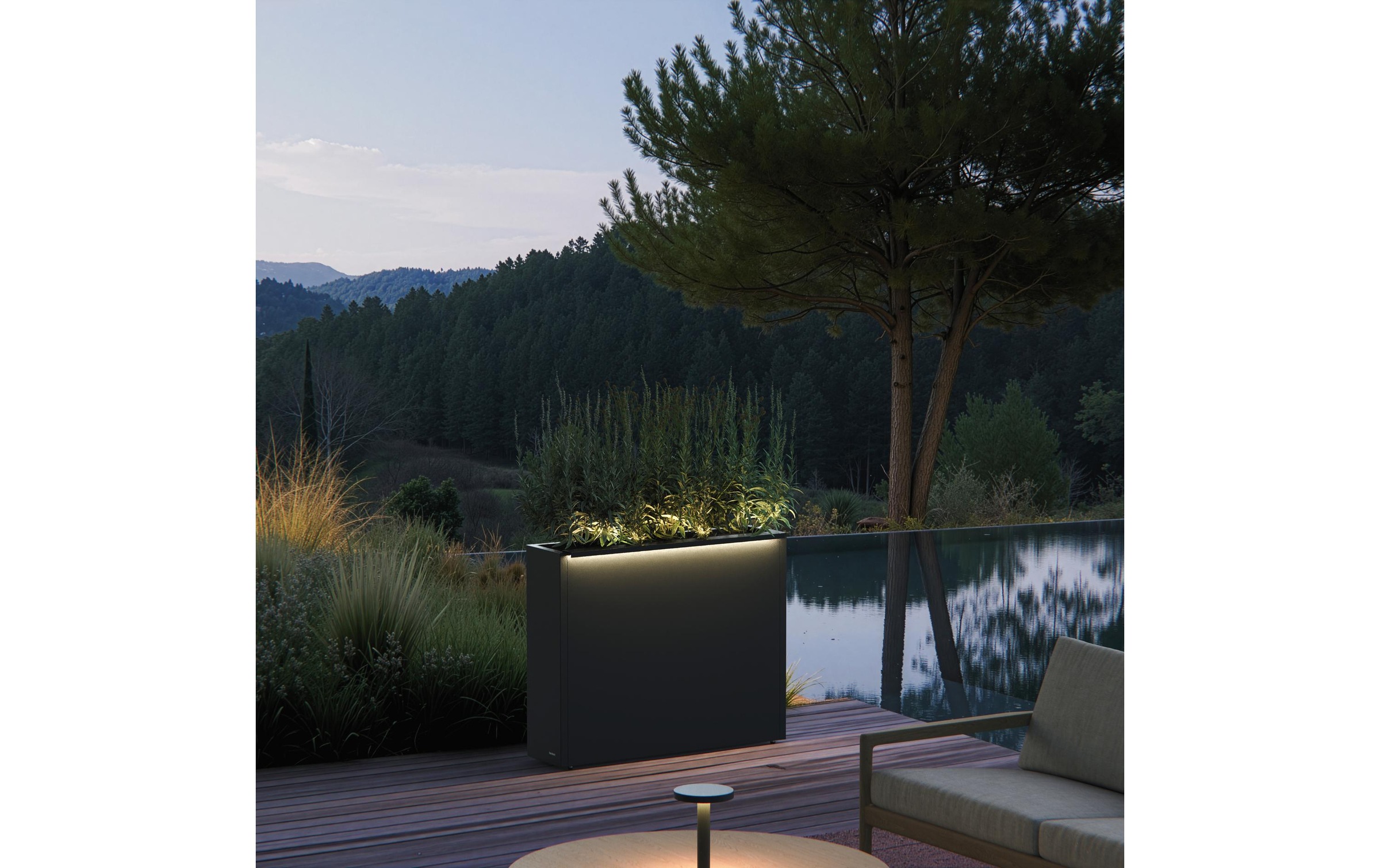 Herstera Garden Pflanzkübel »Raumteiler 100 x 25 x 80 cm«