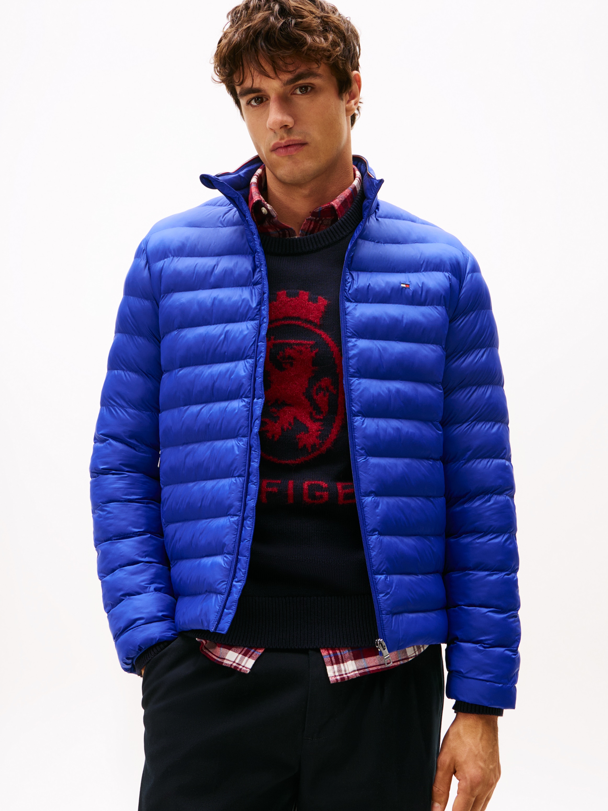 Image of Tommy Hilfiger Steppjacke "PACKABLE RECYCLED JACKET" Winterjacke mit Logostickerei