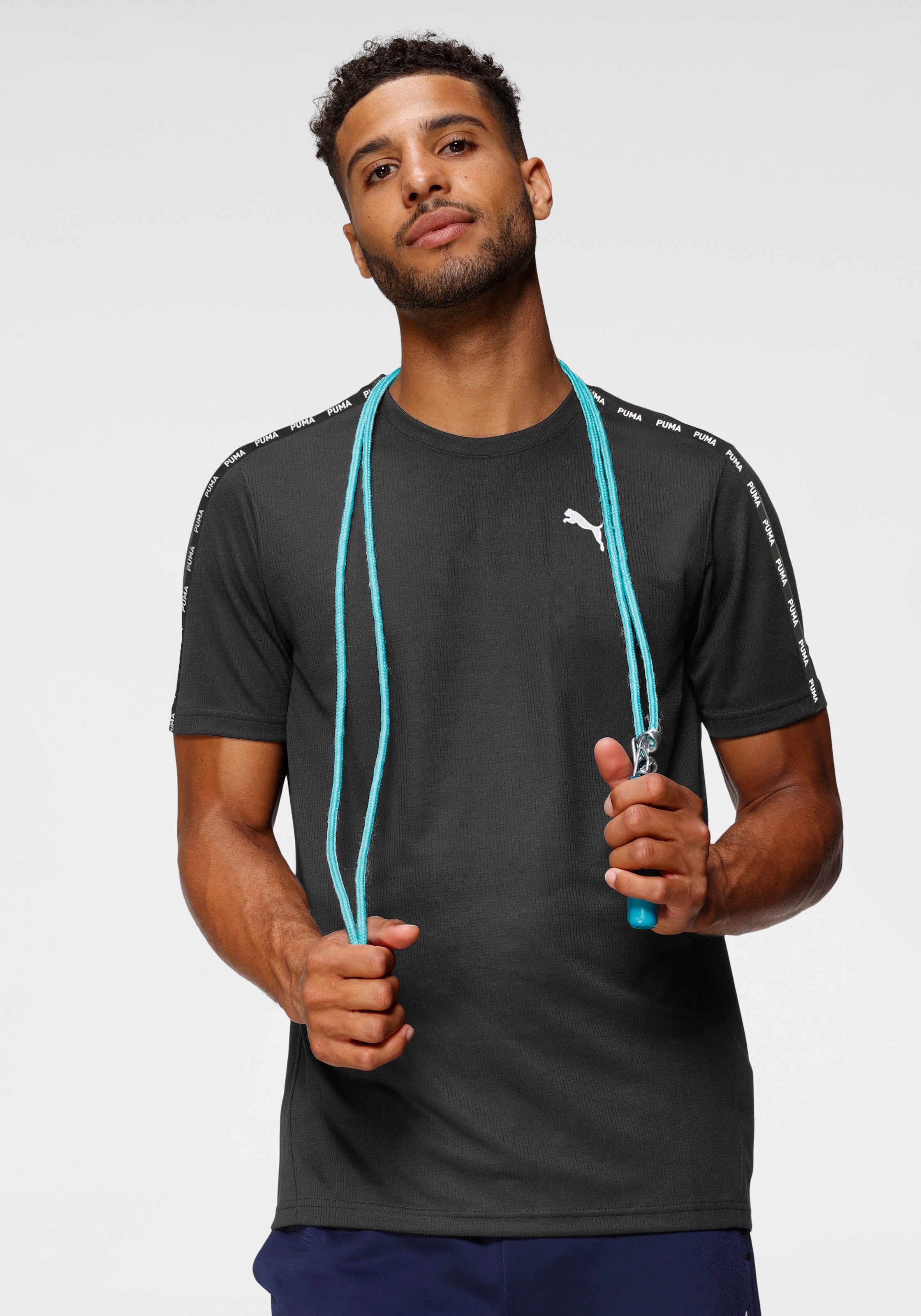 PUMA Trainingsshirt »ESSENTIALS TAPED TEE«