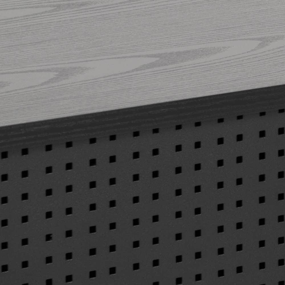 ACTONA GROUP TV-Schrank »Angus« TV-Bank ,TV Tisch mit 1 Schiebetür schwarz. Höhe 44,50 cm