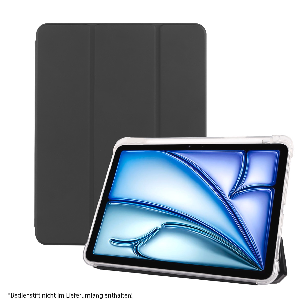 PEDEA Tablet-Hülle »Folio Trifold Case für Apple iPad Air 11 (M2 24)«, Backcover, Schutzhülle, Tabletschutzhülle, Case, Schutzcase, stossfest