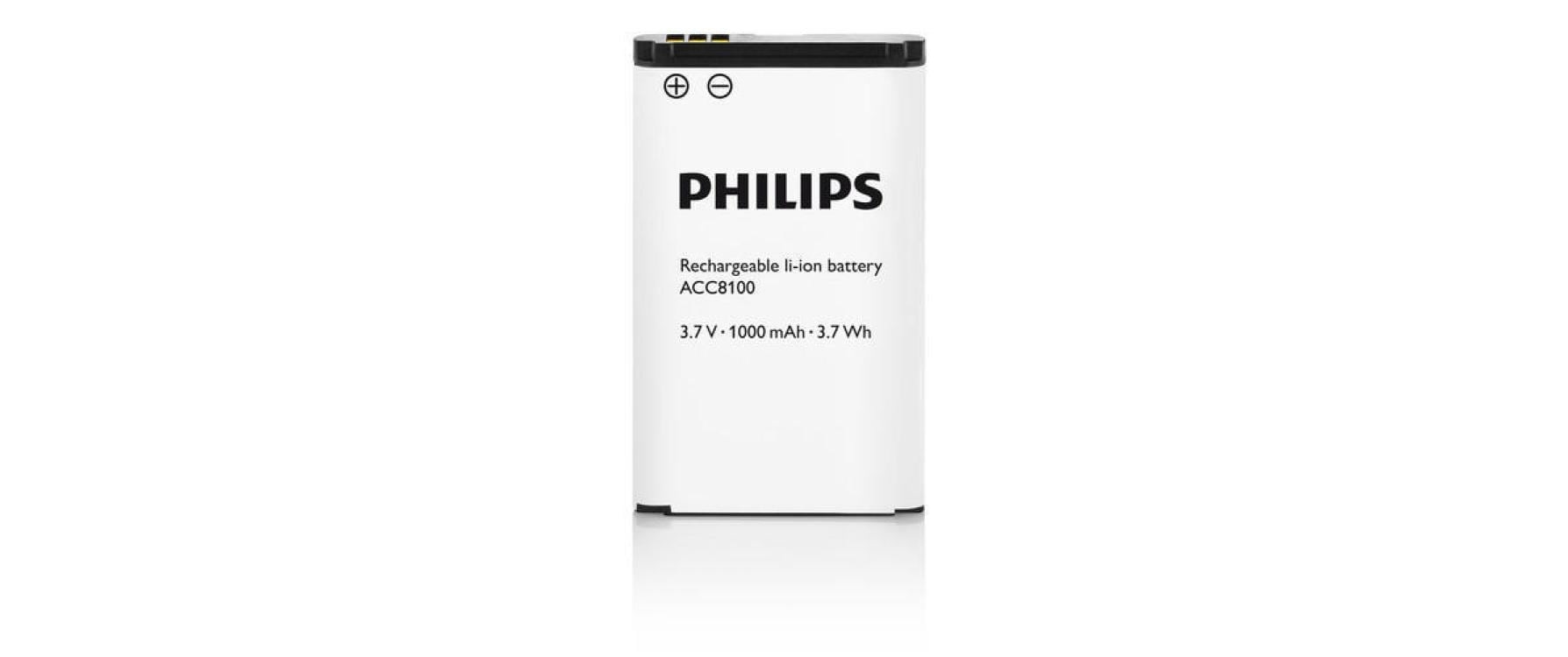 Image of Philips Akku "ACC8100" 1.000 mAh