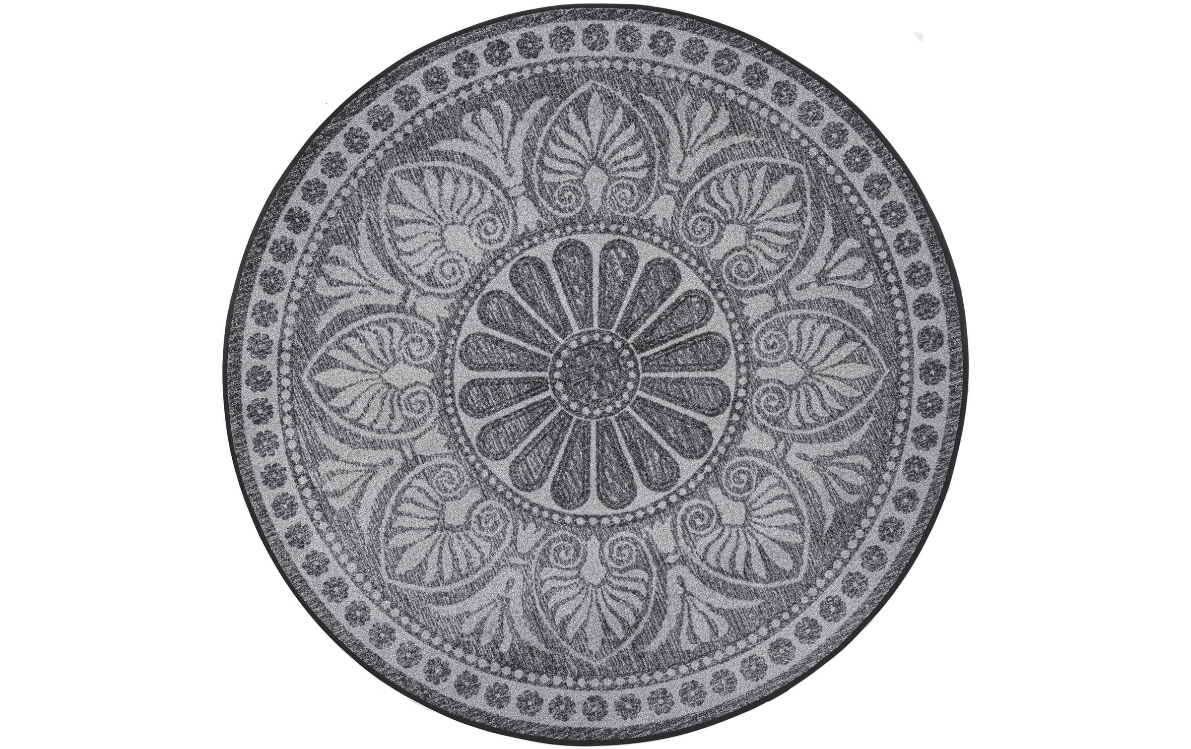 Image of wash+dry by Kleen-Tex Fussmatte »Rotondo ø 145 cm«, quadratisch, - mm Höhe bei Ackermann Versand Schweiz