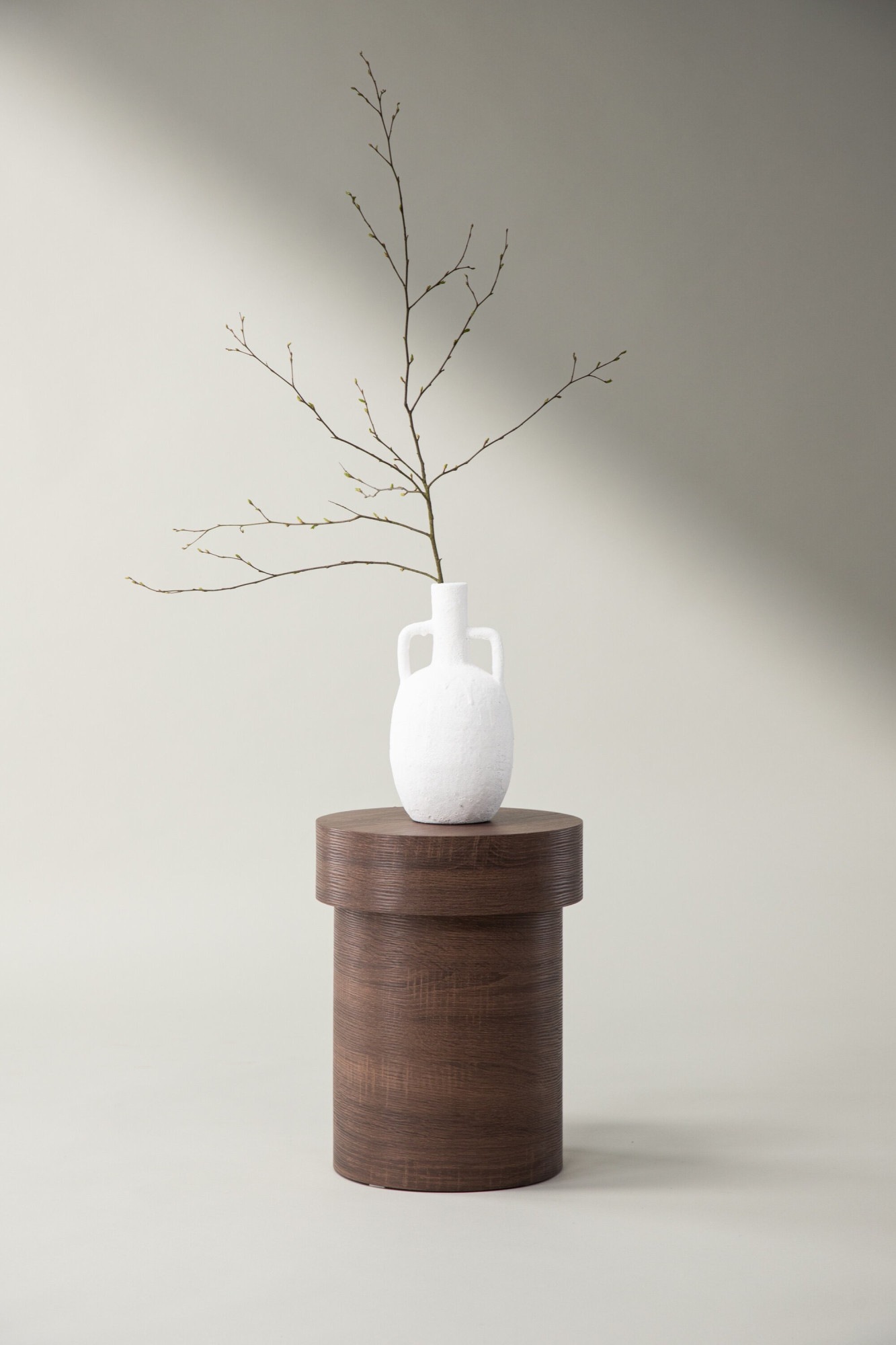 Image of Venture Home Beistelltisch "Malung, kompakter runder Beistelltisch, FSC, Ø 35 cm" Ablagetisch, MDF, rund, schlicht, kompakt, modern