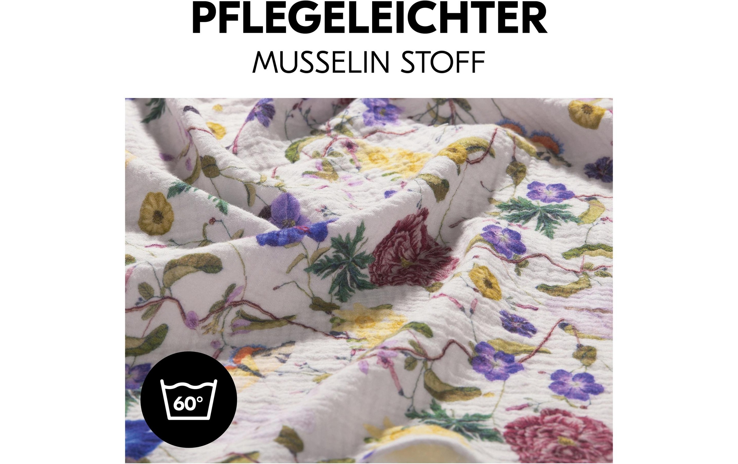 Hauck Doudou »Cuddle N Clean 3Set Sage-Beige-Floral« 3 tlg.