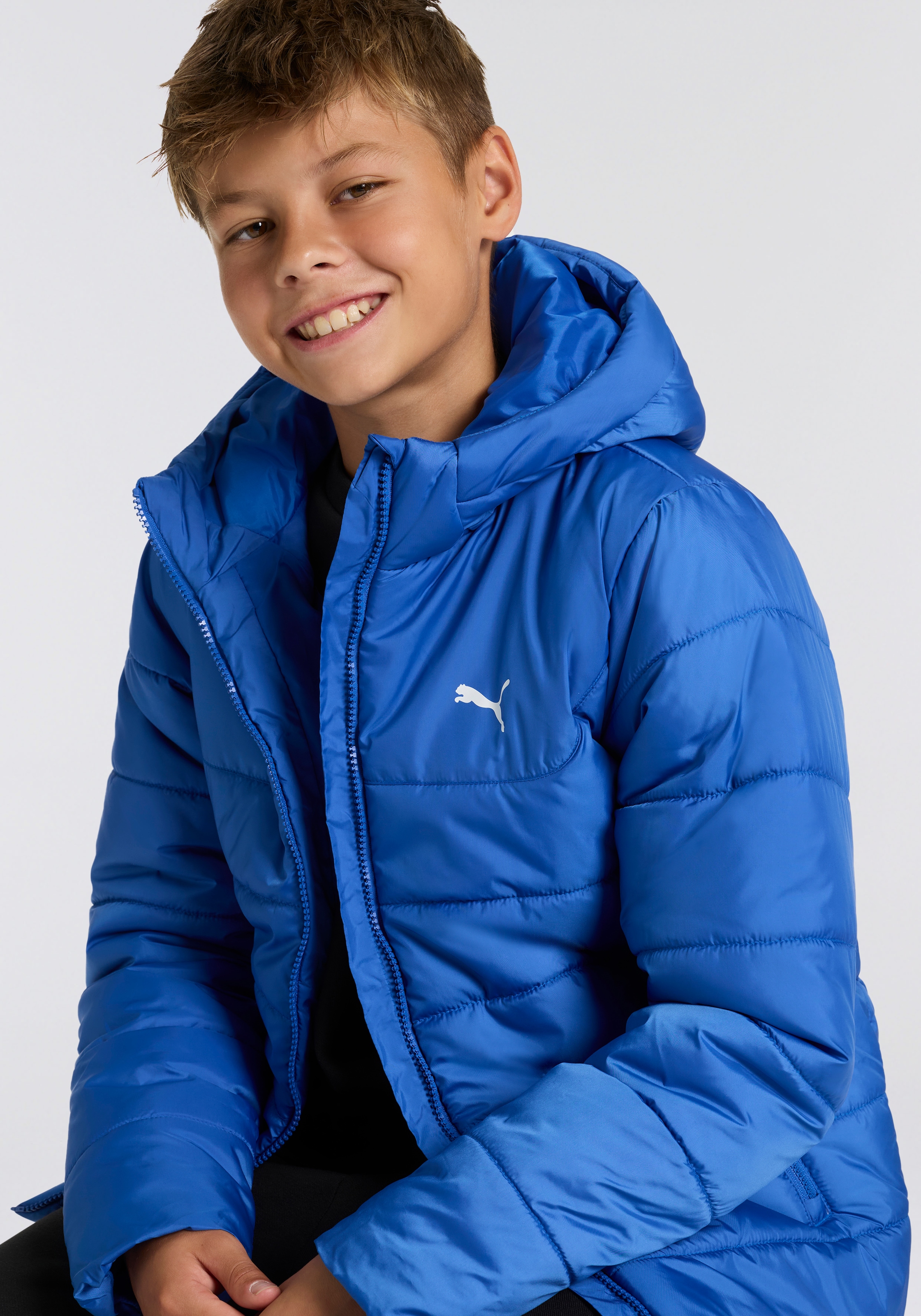 PUMA Veste d'hiver »ESS HOODED PADDED JACKET« mit Kapuze