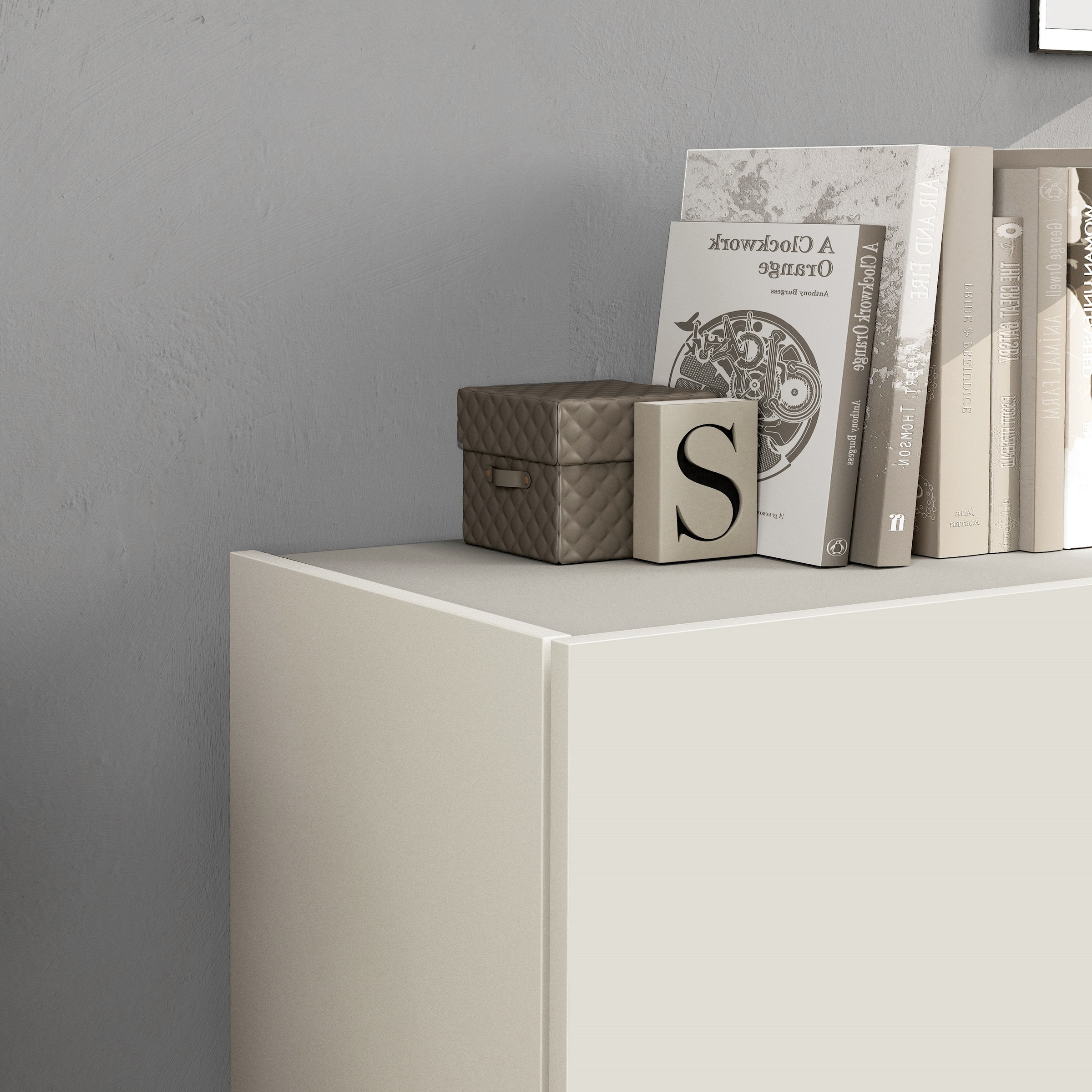 INOSIGN Sideboard »VELA, Sideboard, Breite 160 cm, Design mit schrägen Türen«, (1 St.), Made in Italy, Masse-B/T/H: 160x35x75,Sideboard, Anrichte, Kommode