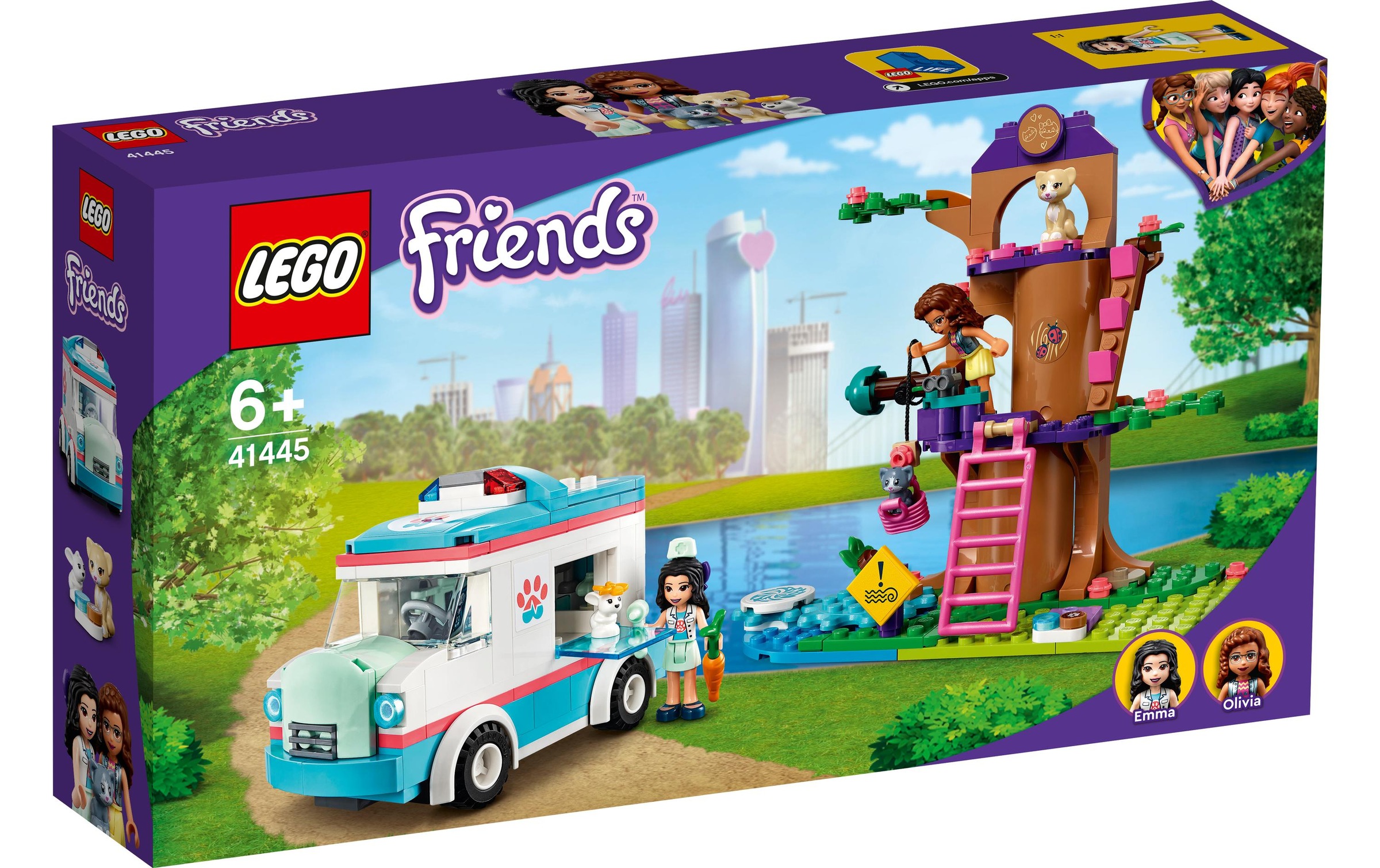 Image of LEGO® Konstruktionsspielsteine »Tierrettungswagen 414« bei Ackermann Versand Schweiz