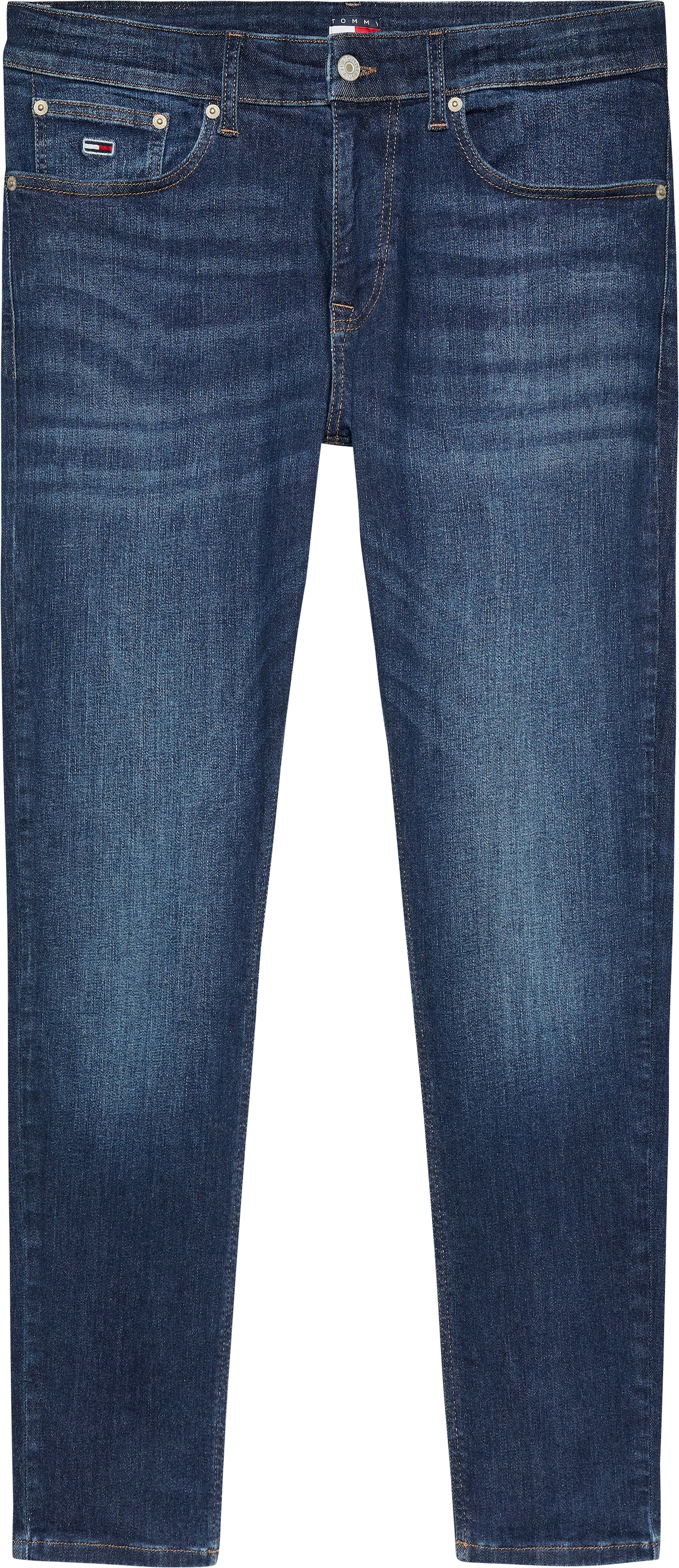 Tommy Jeans Slim-fit-Jeans »Austin Slim Tapered«, zum Knöchel hin schmaler werdende Jeans mit mittlerer Leibhöhe