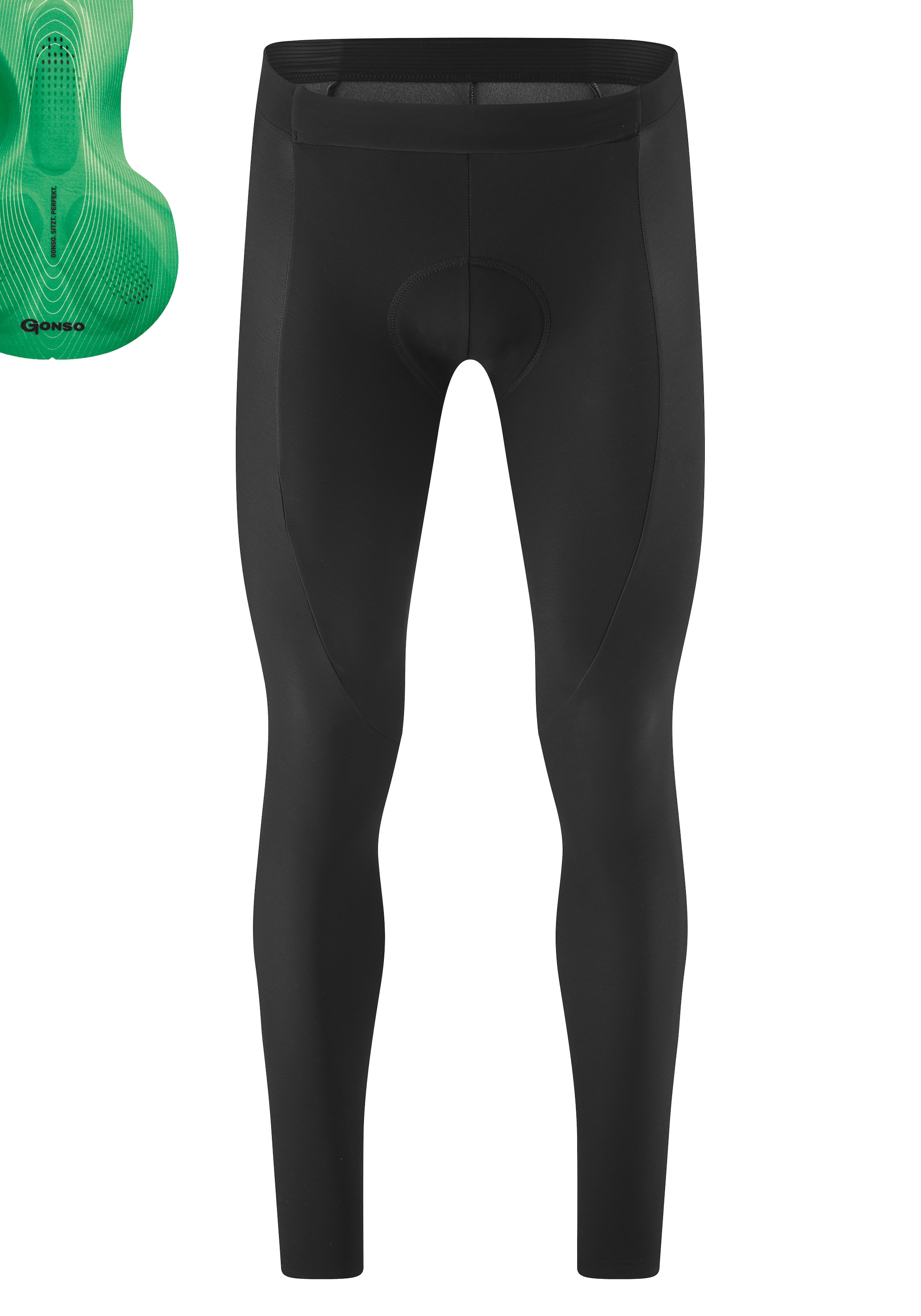 Gonso Fahrradhose »Sitivo Tight M«, Herren Radhose mit innovativem Sitzpolster, Radlerhose, Tight Fit