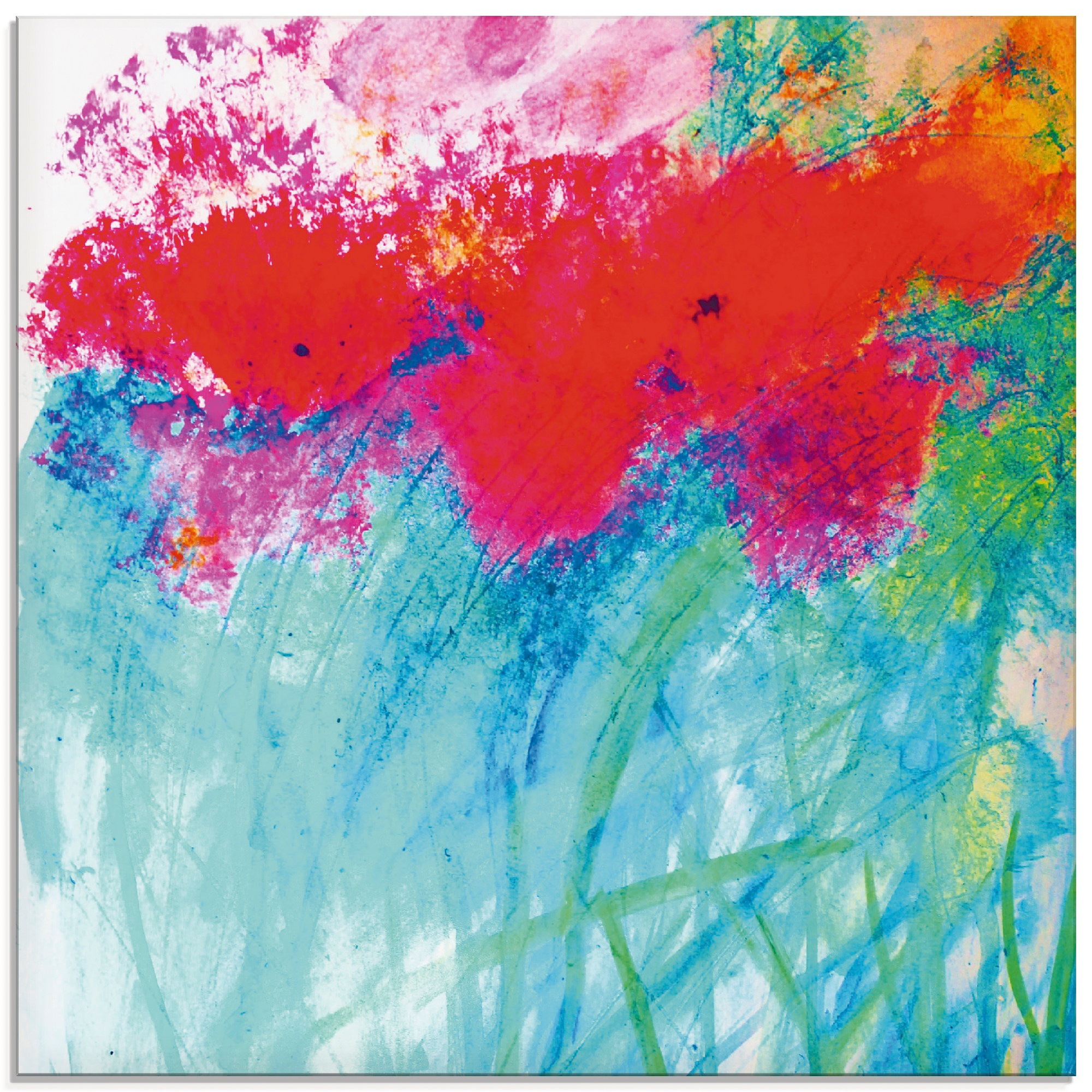 Image of Artland Glasbild »Kraft der Natur«, Gegenstandslos, (1 St.) bei Ackermann Versand Schweiz