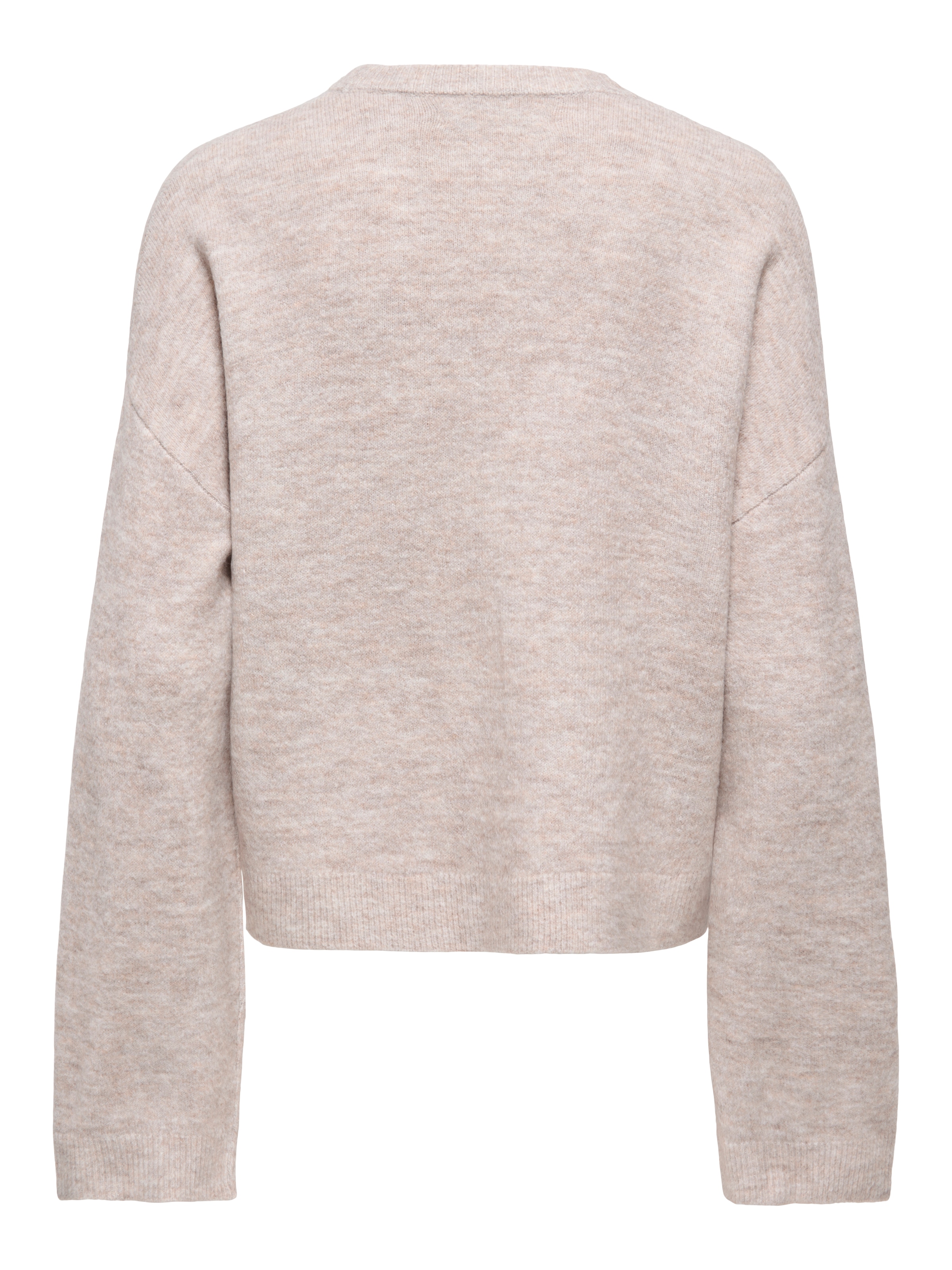 ONLY Pull à col rond »ONLSIMONI L/S O-NECK PULLOVER KNT NOOS« Materialmix, regular fit
