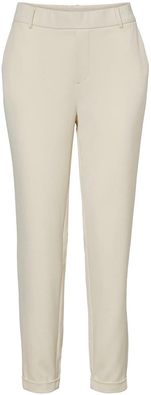 Vero Moda Anzughose »VMMAYA MR LOOSE SOLID PANT NOOS«, knöchelfreie Form mit Saumaufschlag