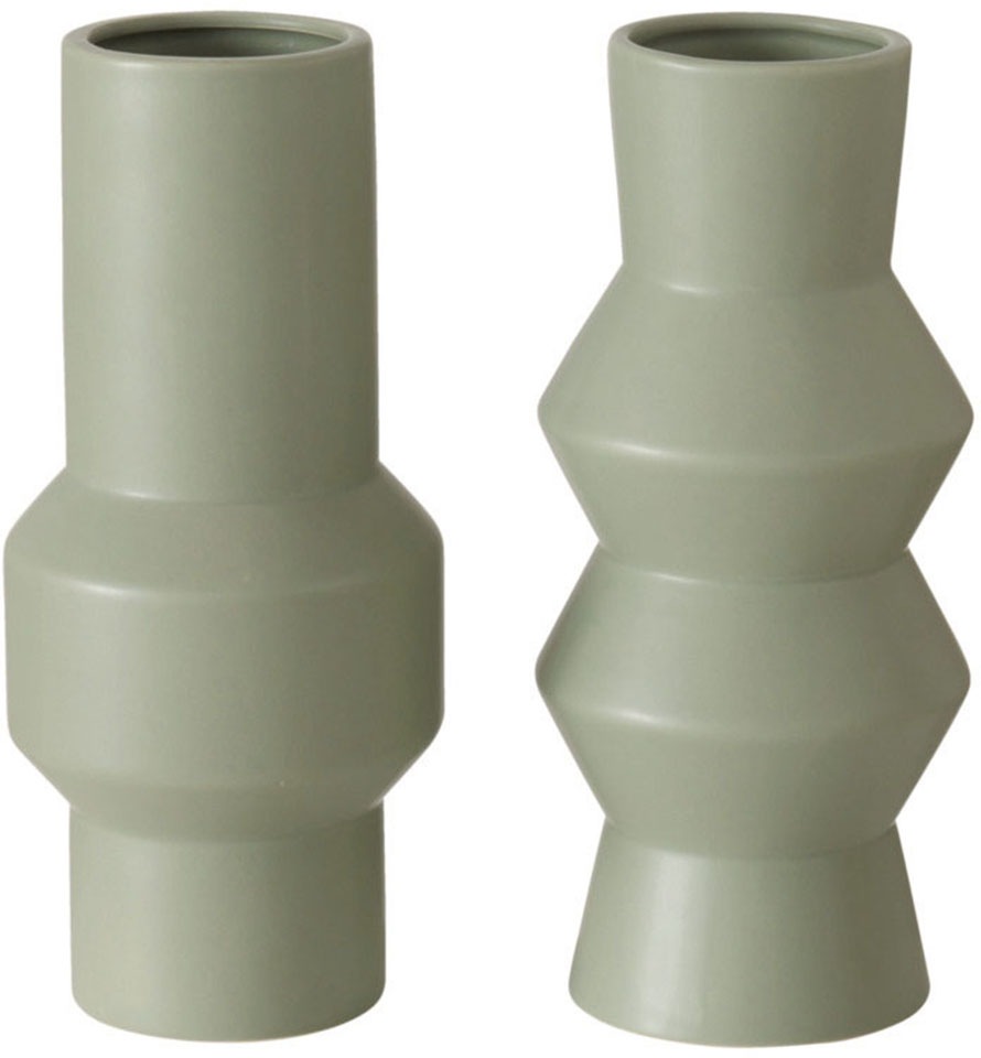 Image of BOLTZE Dekovase »Sybil«, (Set, 2 St.), aus Steingut, Höhe ca. 30 cm bei Ackermann Versand Schweiz