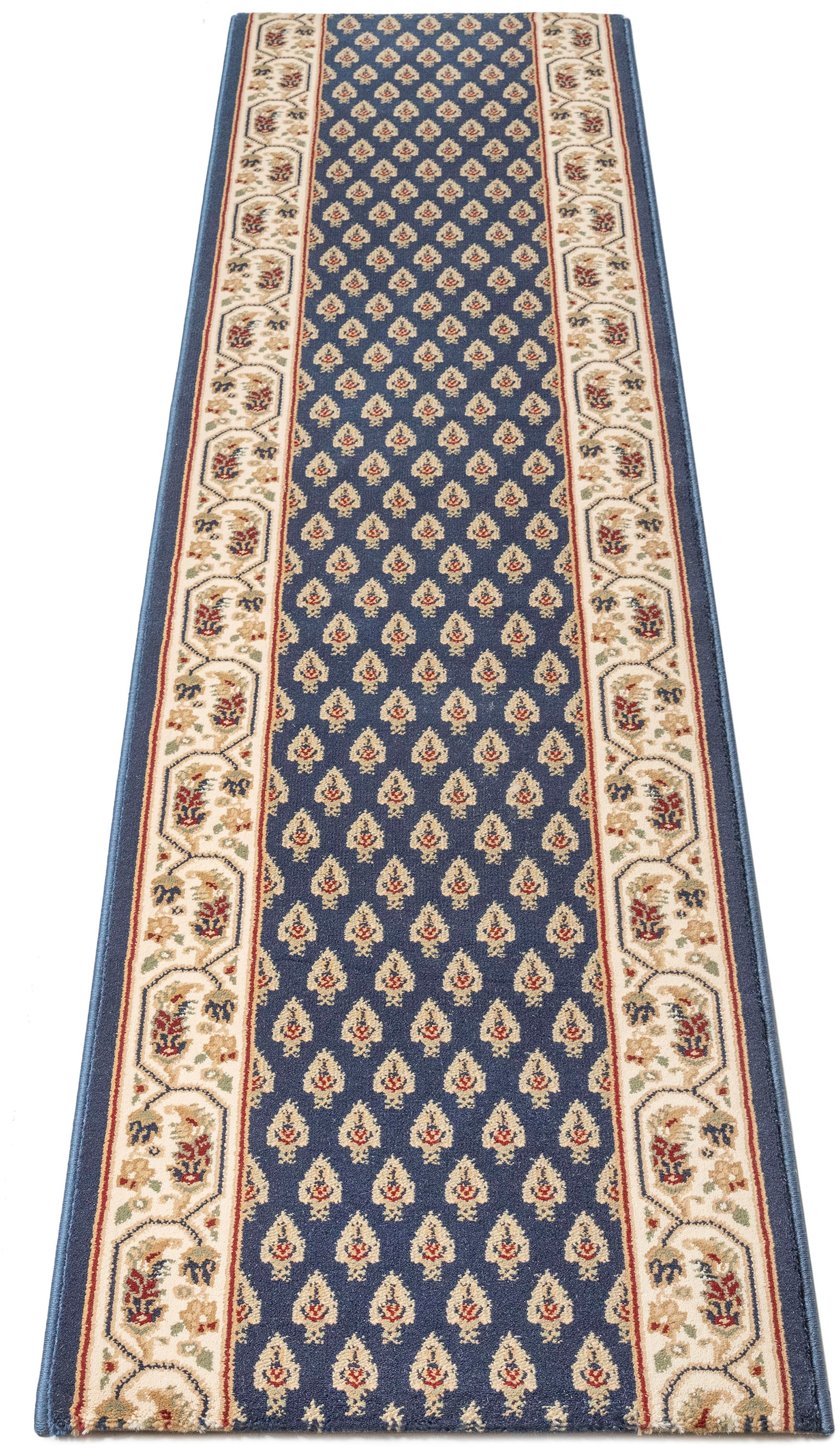 Image of DELAVITA Läufer »Alina Mir«, rechteckig, 9 mm Höhe, Teppich-Läufer, Teppichläufer, Brücke, Orient-Optik, Mir-Muster, gewebt, weicher Kurzflor, idealer Teppich für Wohnzimmer, Schlafzimmer, Diele/Flur bei Ackermann Versand Schweiz