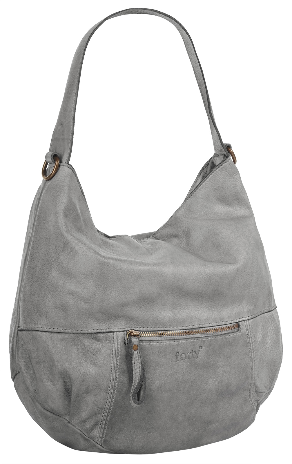 forty° Shopper echt Leder, Made in Italy