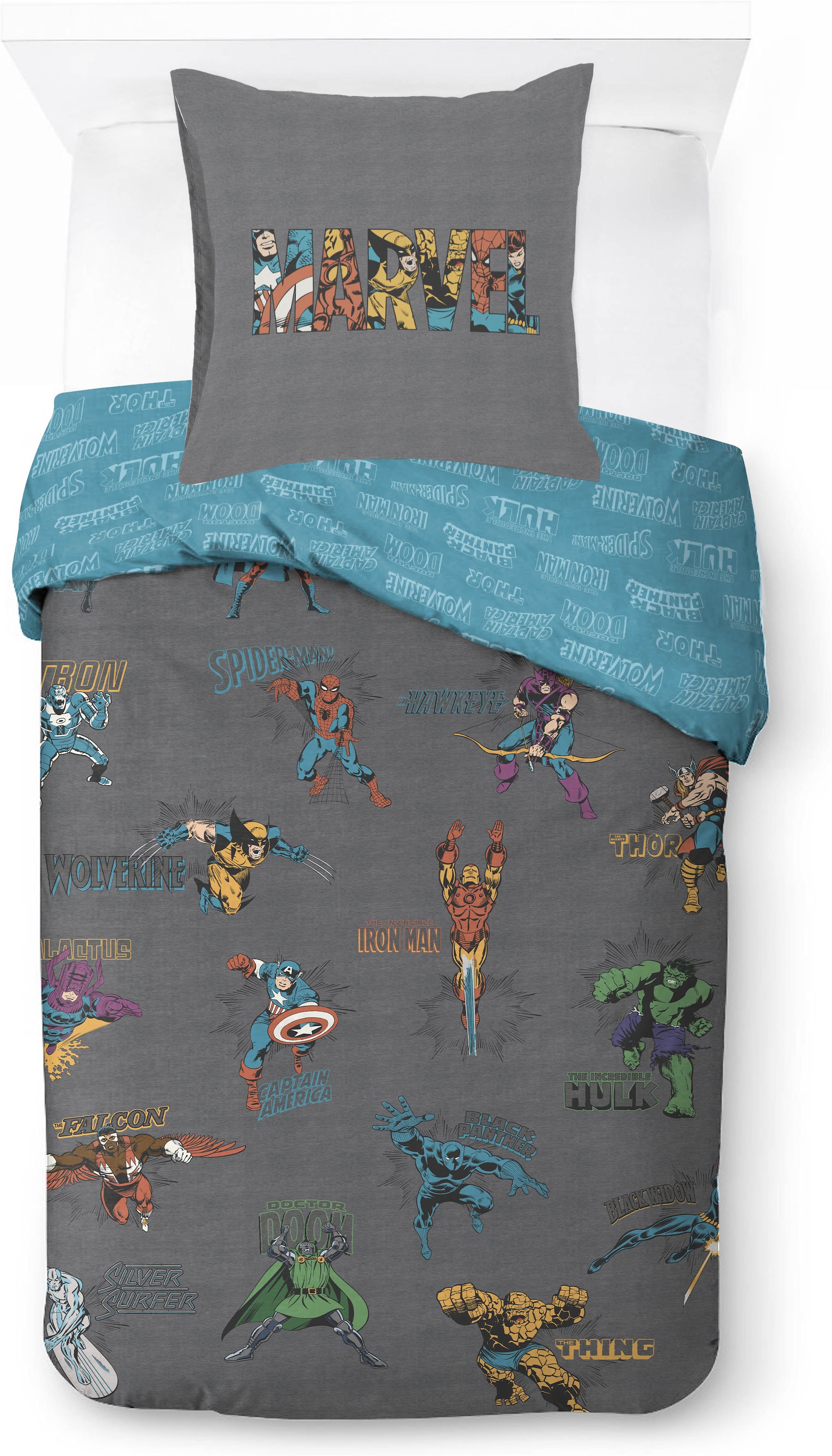 Image of MARVEL Bettwäsche "Marvel Comics Super Heroes" 2