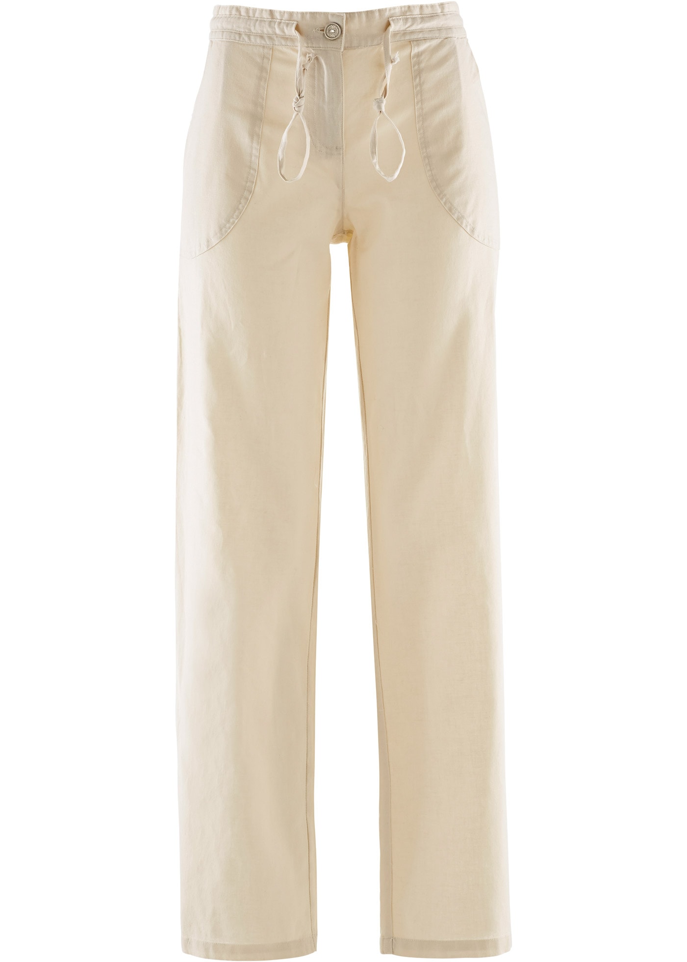 bonprix Leinenhose  Weite Hose mit Leinen