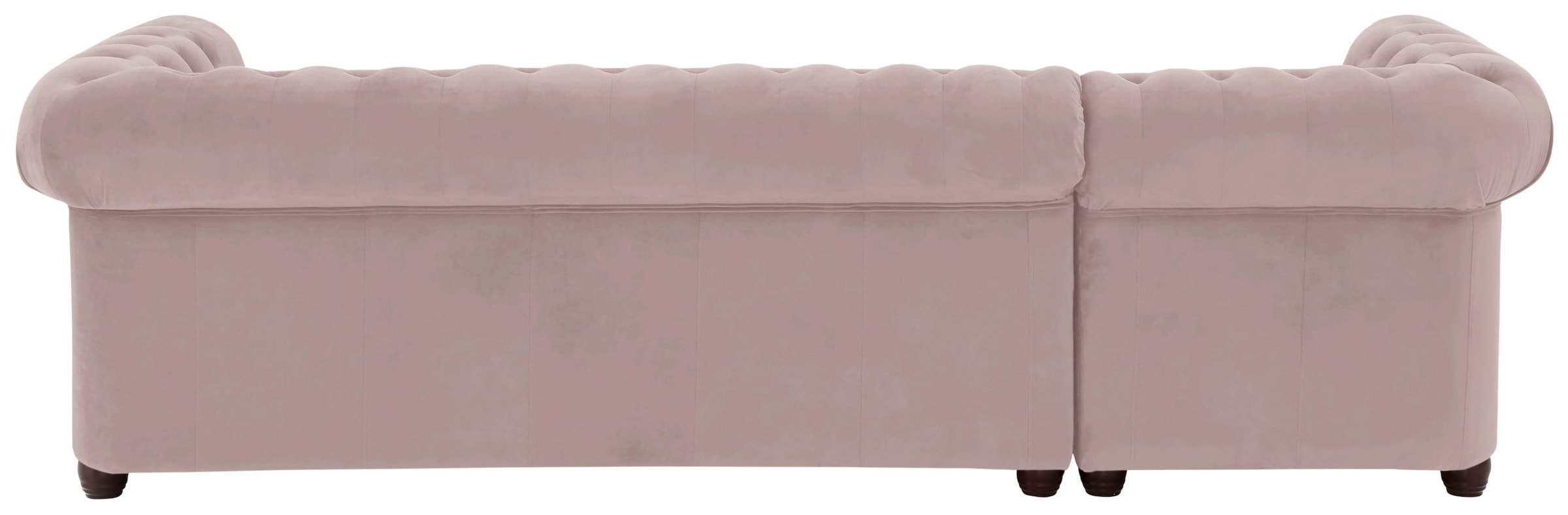 Home affaire Canapé Chesterfield »New Castle L-Form« hochwertige Knopfheftung in Chesterfield-Design, B/T/H: 255(171/72)