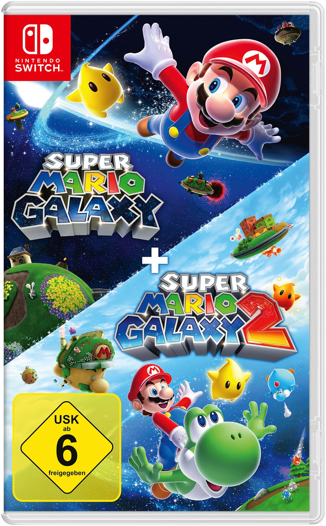 Image of Nintendo Switch Spielesoftware "Super Mario Galaxy + Super Mario Galaxy 2" Nintendo Switch