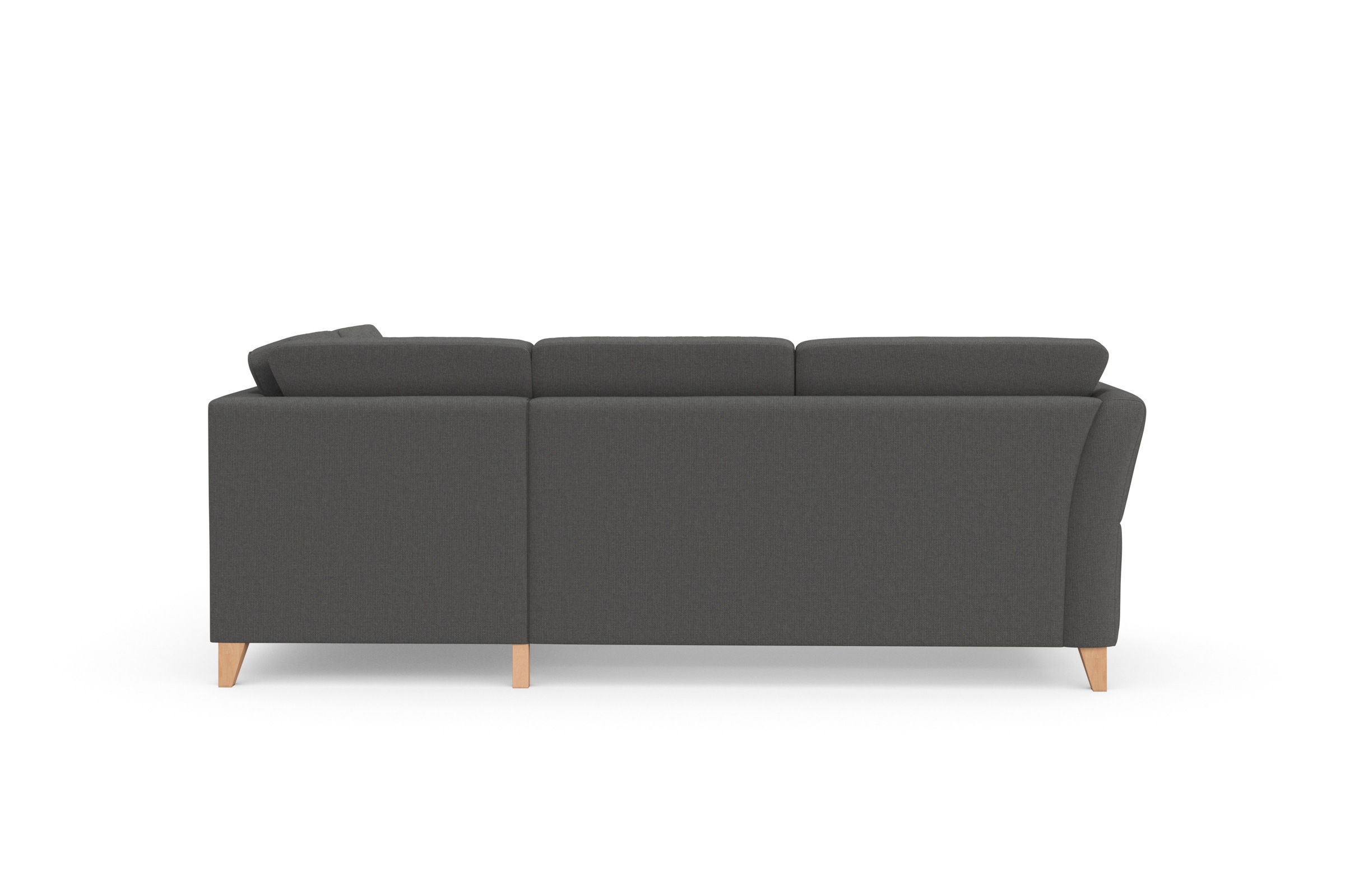 sit&more Ecksofa »Visby L-Form«, Wahlweise mit Bettfunktion und Stauraum, frei im Raum stellbar