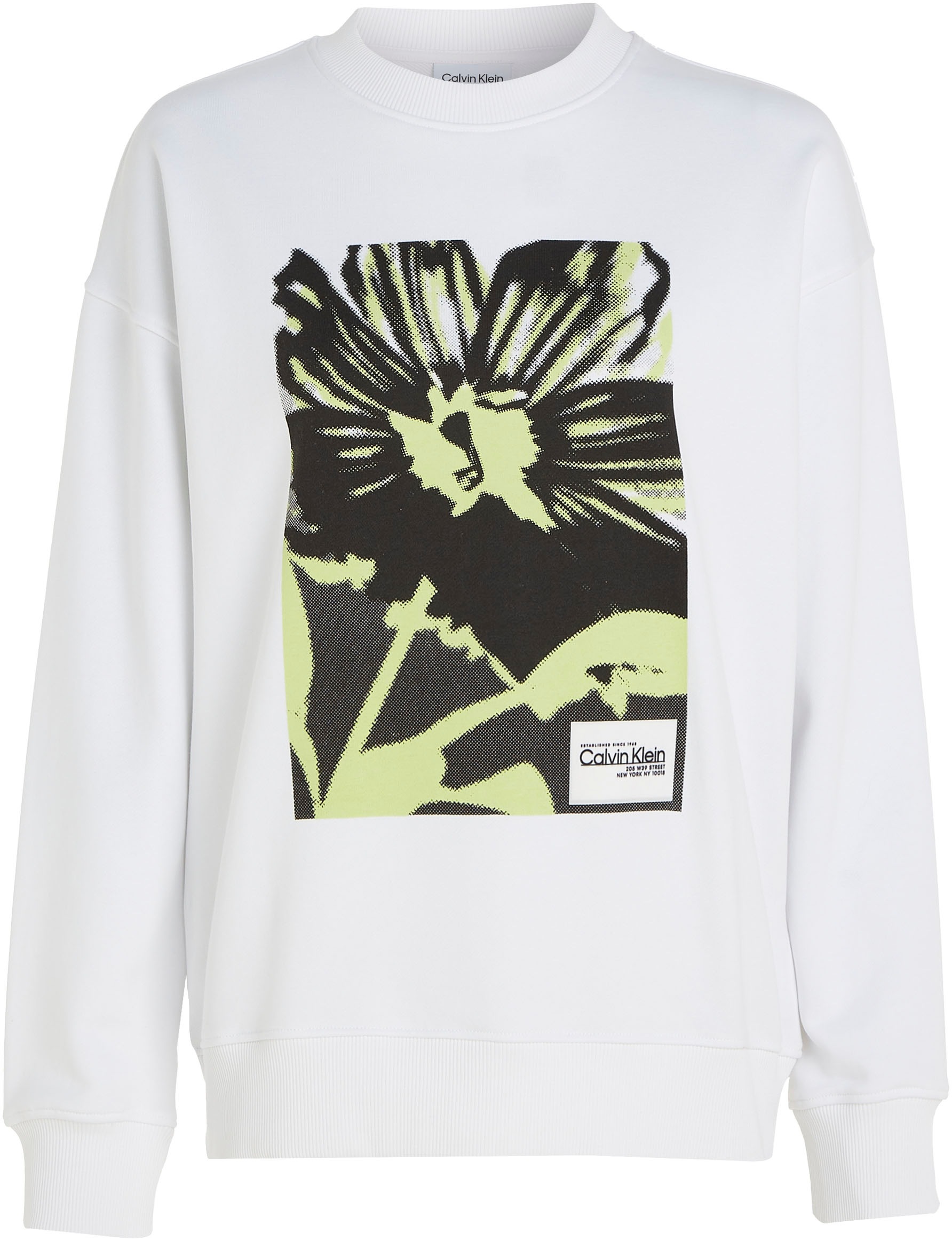 Calvin Klein Sweatshirt, mit Rundhalsausschnitt