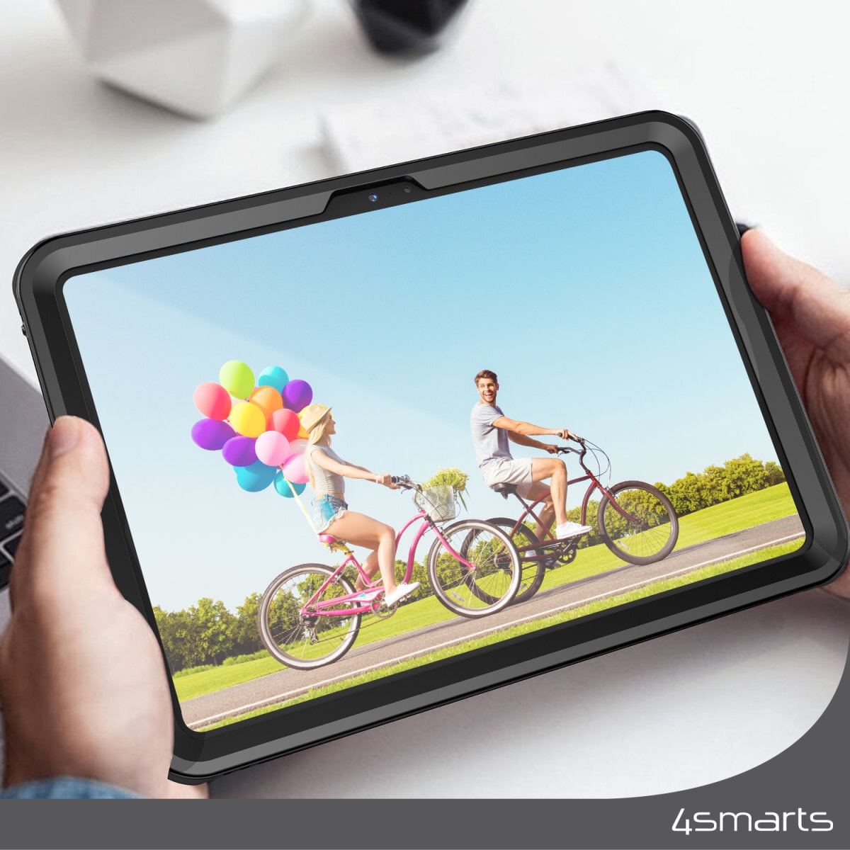 4smarts Tablet-Hülle »Active Pro Rugged Case Stark für Apple iPad (10.Gen)« Backcover, Schutzhülle, Tabletschutzhülle, Case, Schutzcase, stossfest