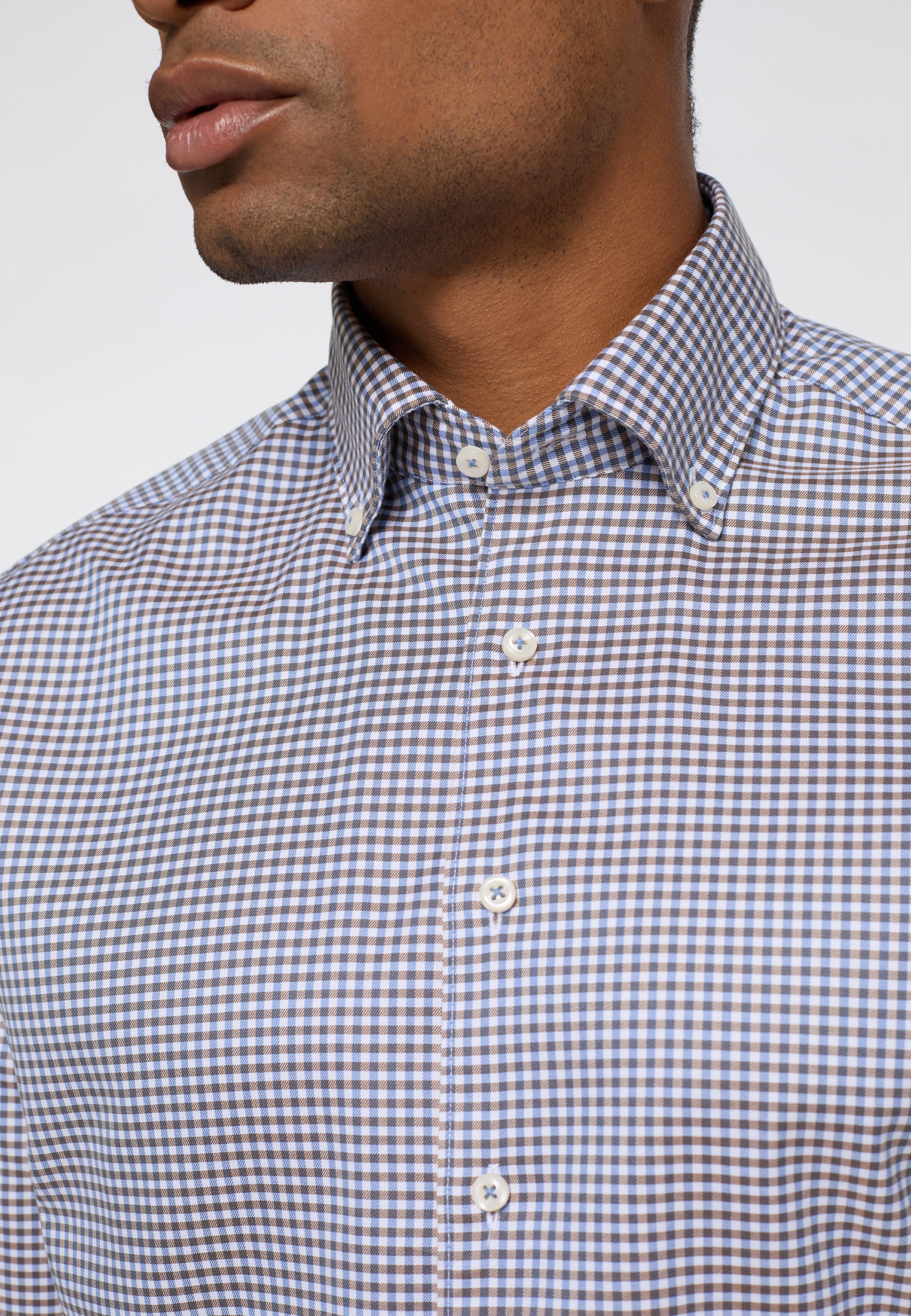 Eterna Chemise à manches longues »MODERN FIT« EASY IRON (bügelleicht)