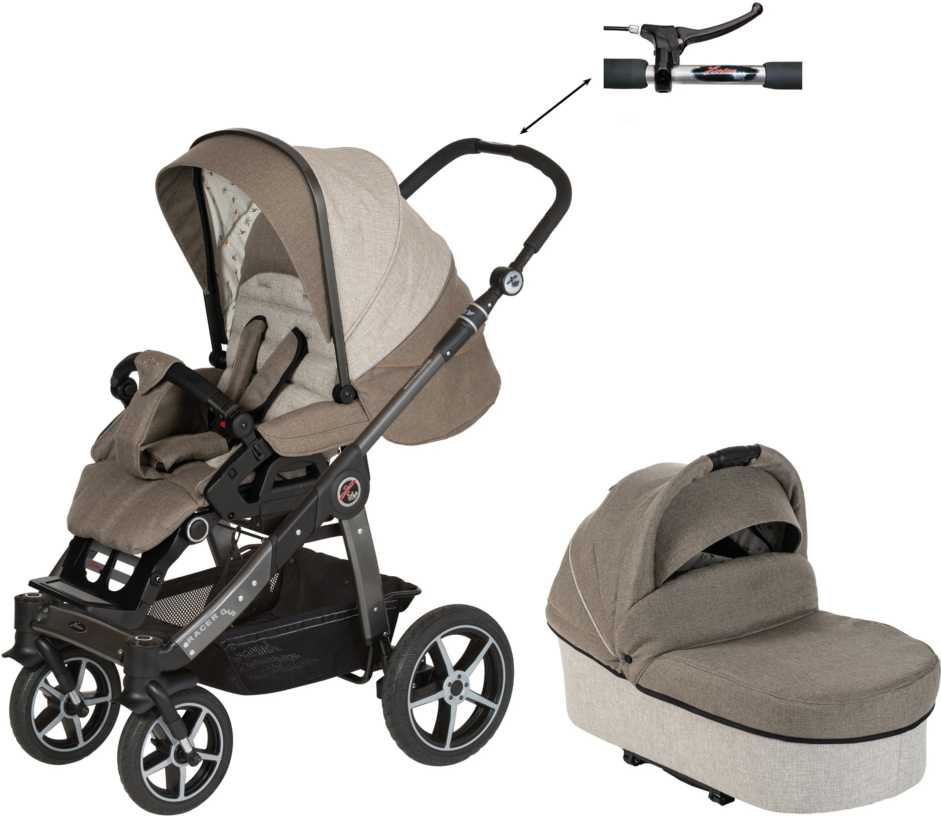 Kombi-Kinderwagen "Racer GTS