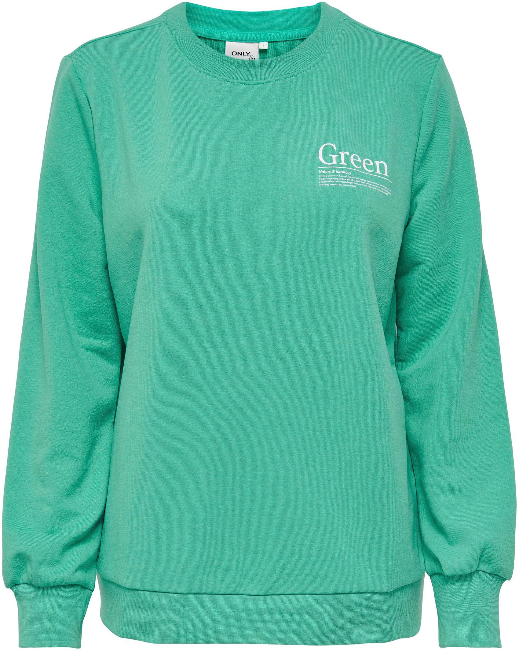 Image of Only Sweatshirt »ONLCOLOUR REG L/S O-NECK« bei Ackermann Versand Schweiz