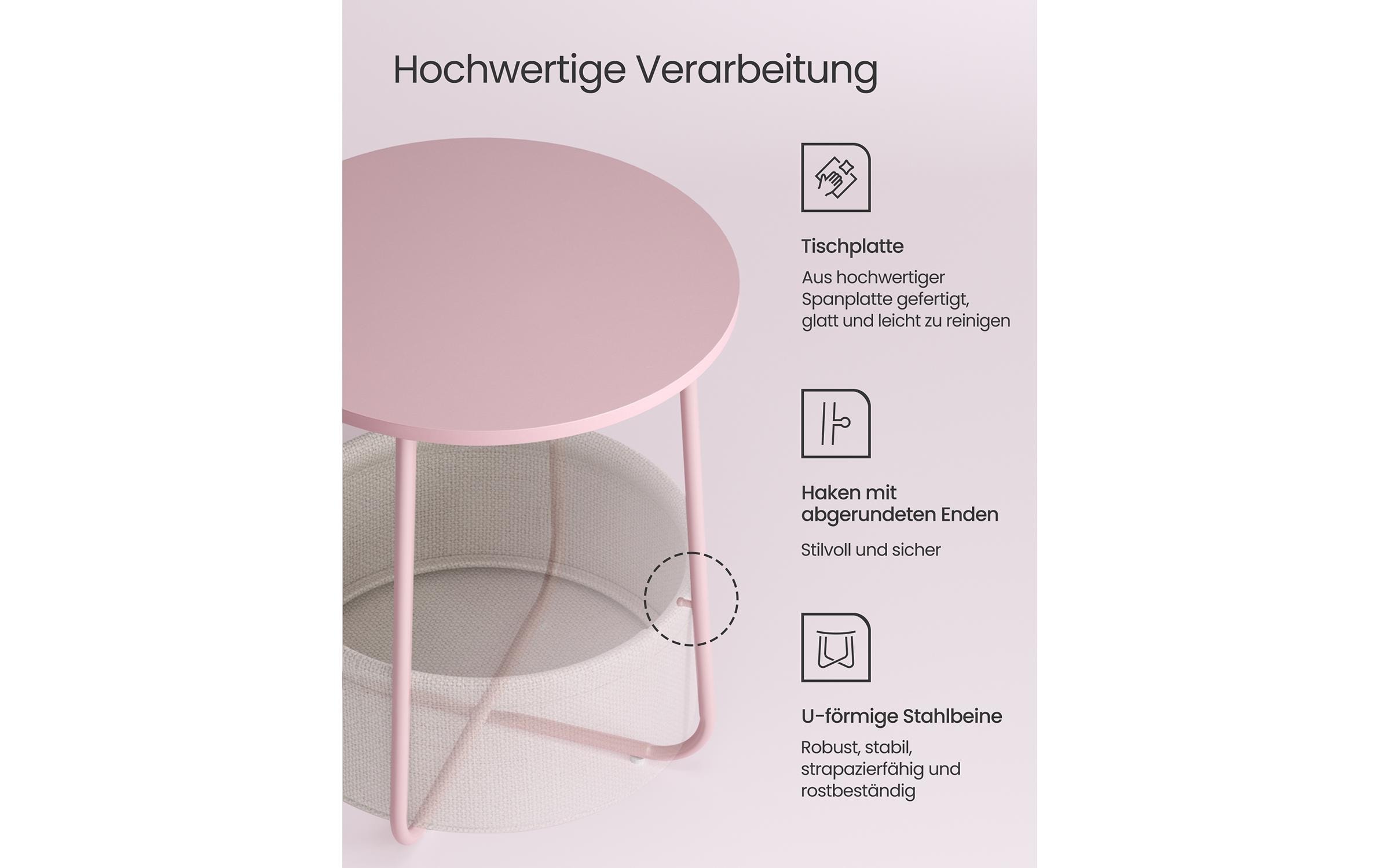 VASAGLE Beistelltisch »45 x 51 cm«