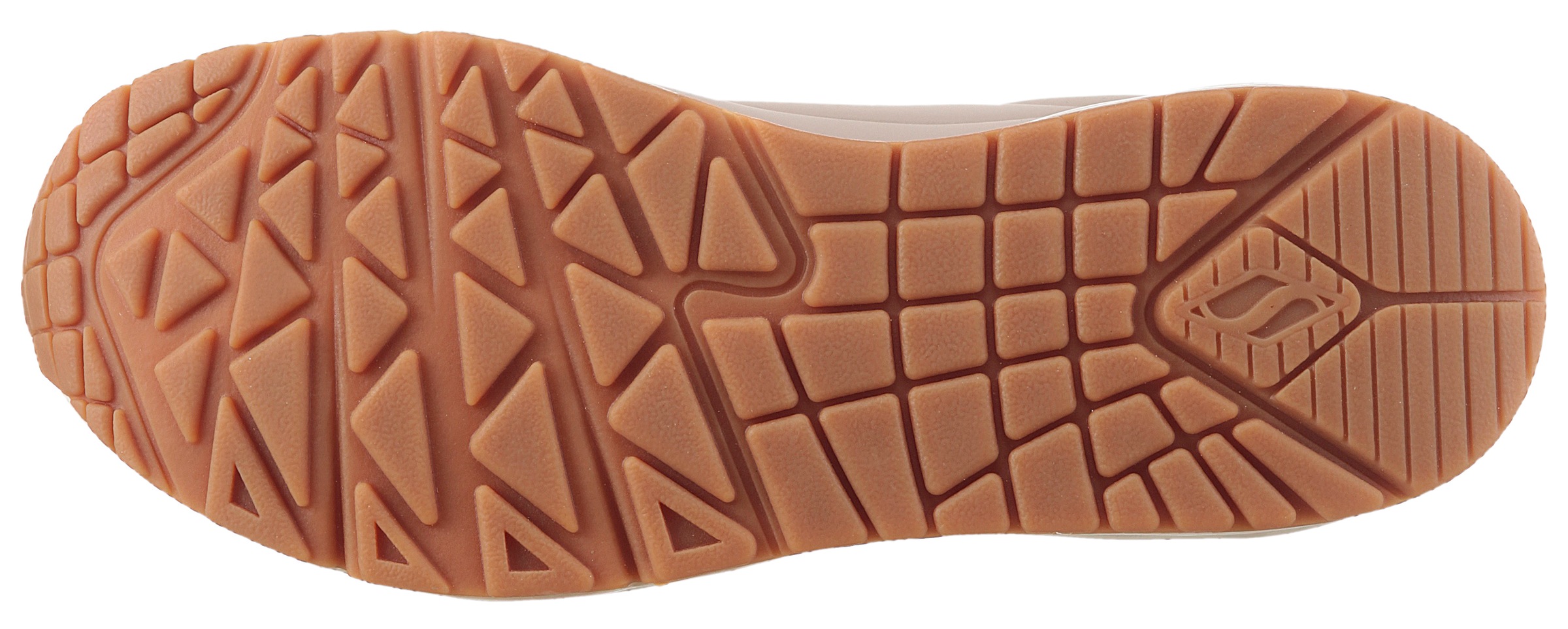 Skechers Sneakers »UNO GOLDEN AIR«  chaussure de loisirs, chaussure basse, chaussure à lacets avec insert métallique